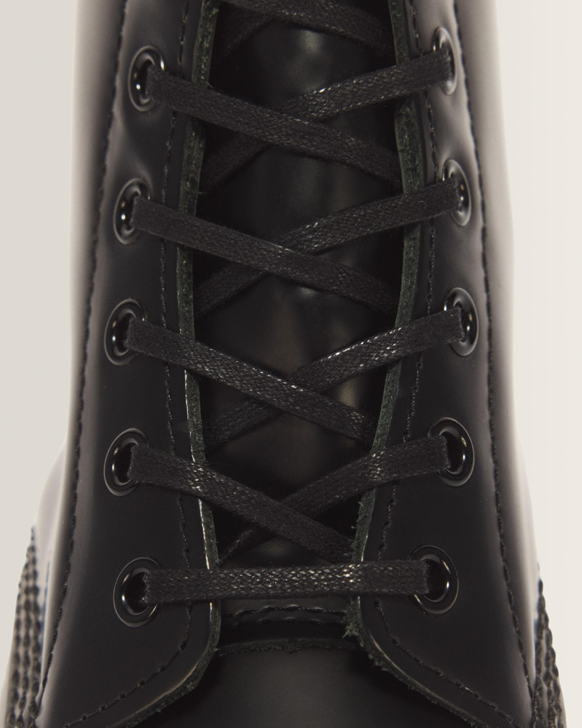 140cm Waxed Flat Shoe Laces (8-10 Eye) product image