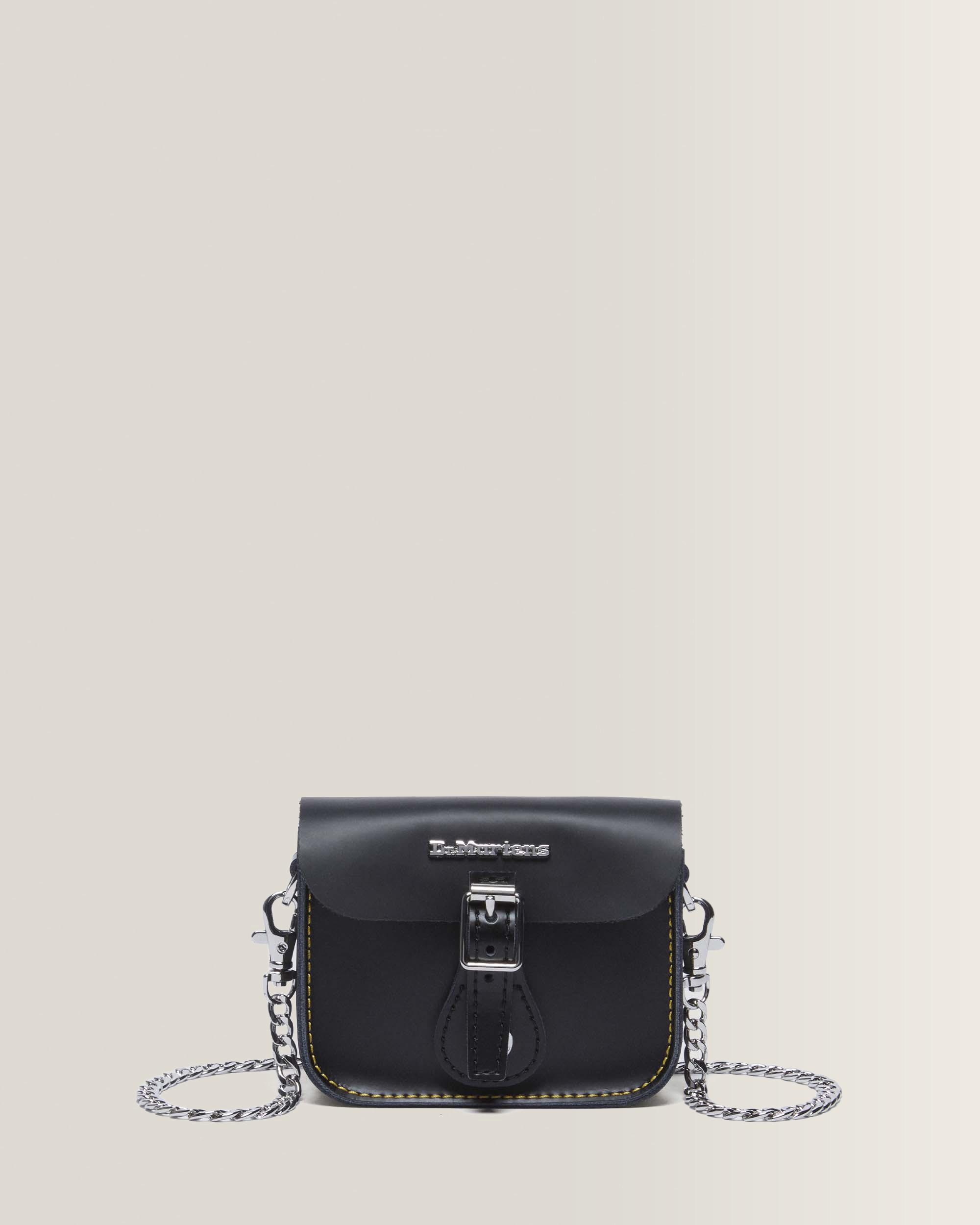 5 Inch Smooth Leather Mini Satchel