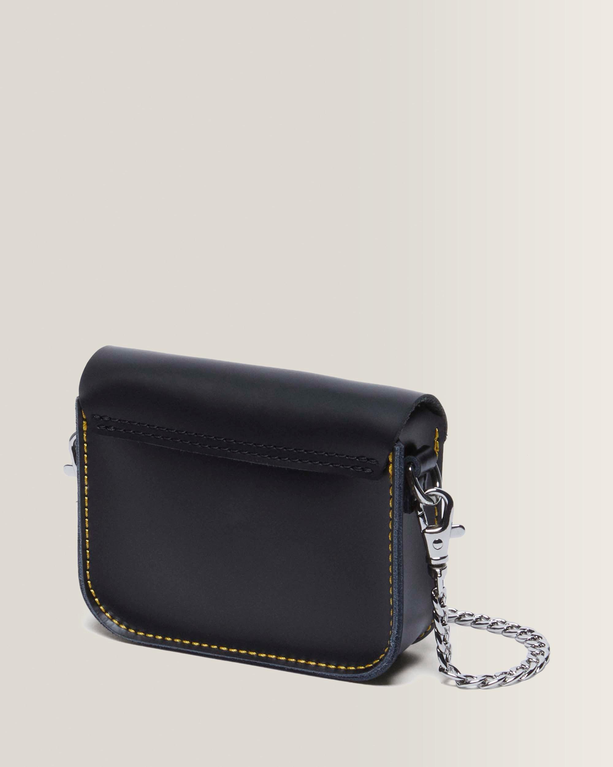 5 Inch Smooth Leather Mini Satchel