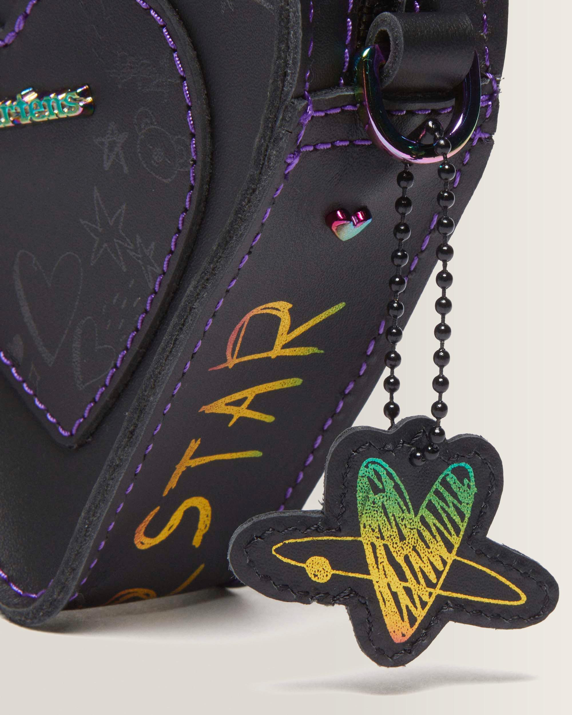 Bolso Corazón mini BT21 de piel
