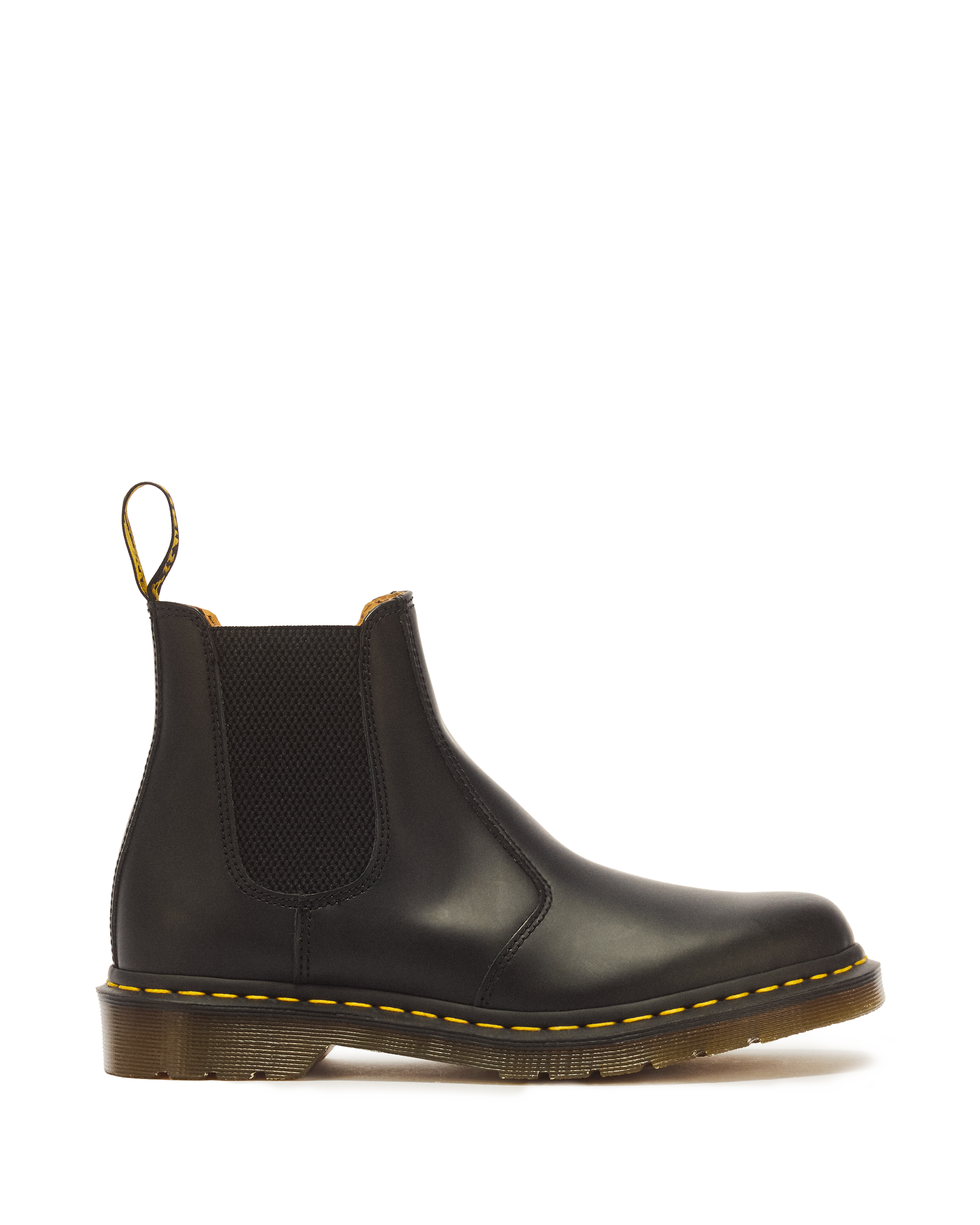2976 Yellow Stitch Smooth Leather Chelsea Boots product image