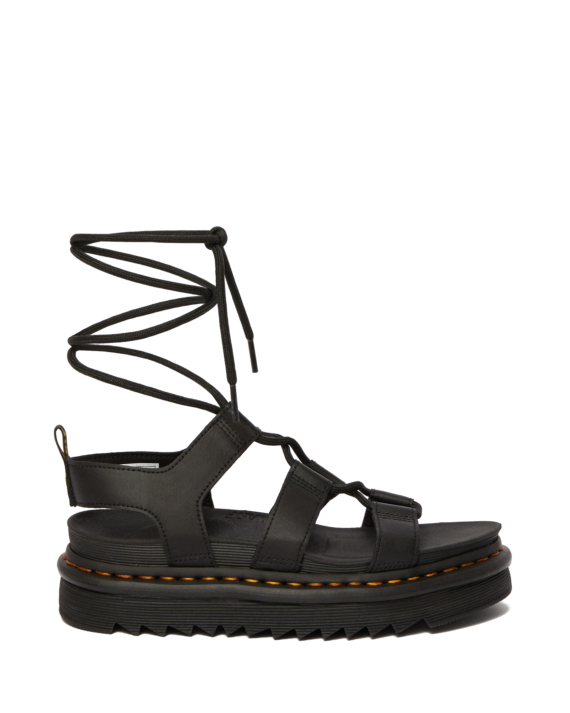 Nartilla Hydro Leather Lace Up Gladiator Sandals product image