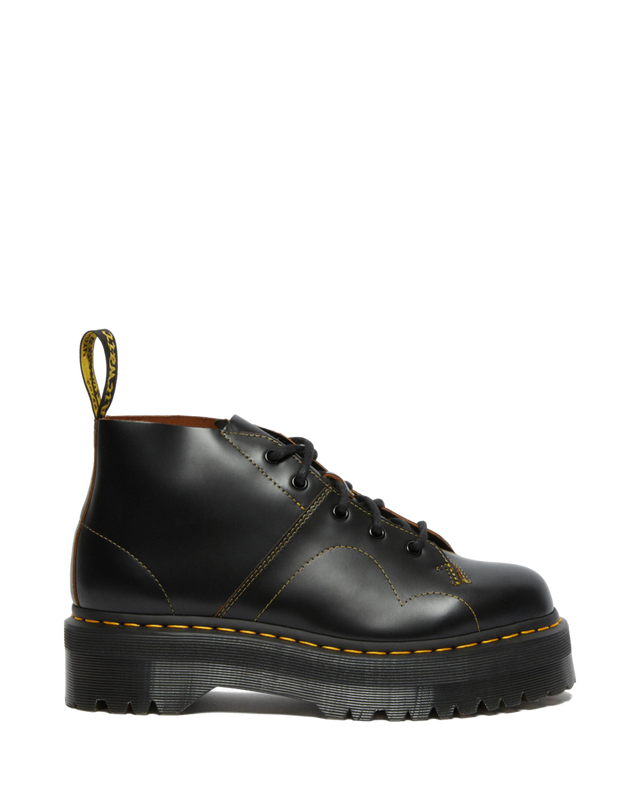 CHURCH QUAD LEATHER PLATFORM MONKEY BOOTS