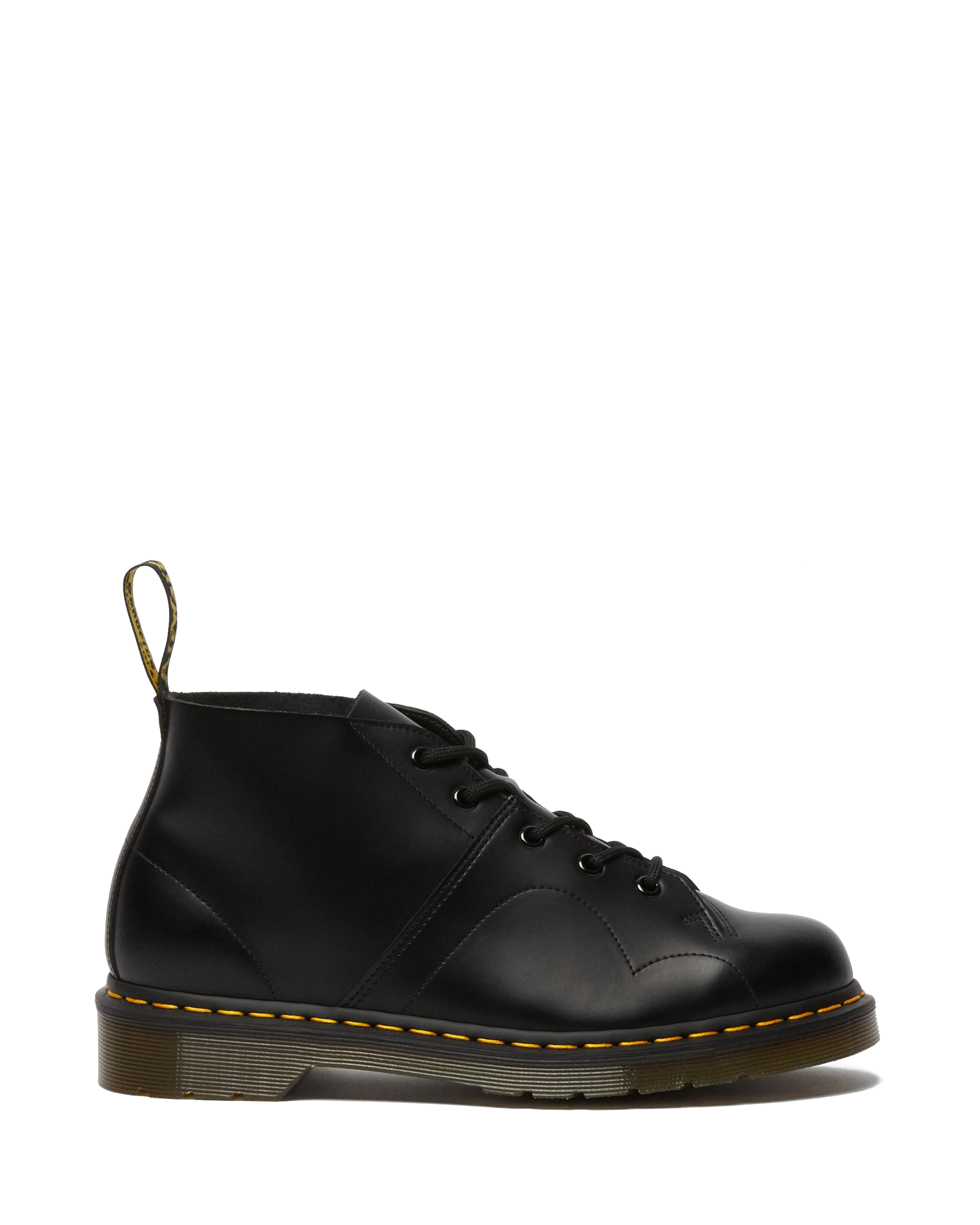 Church Smooth Leather Monkey Boots in Black | Dr. Martens™