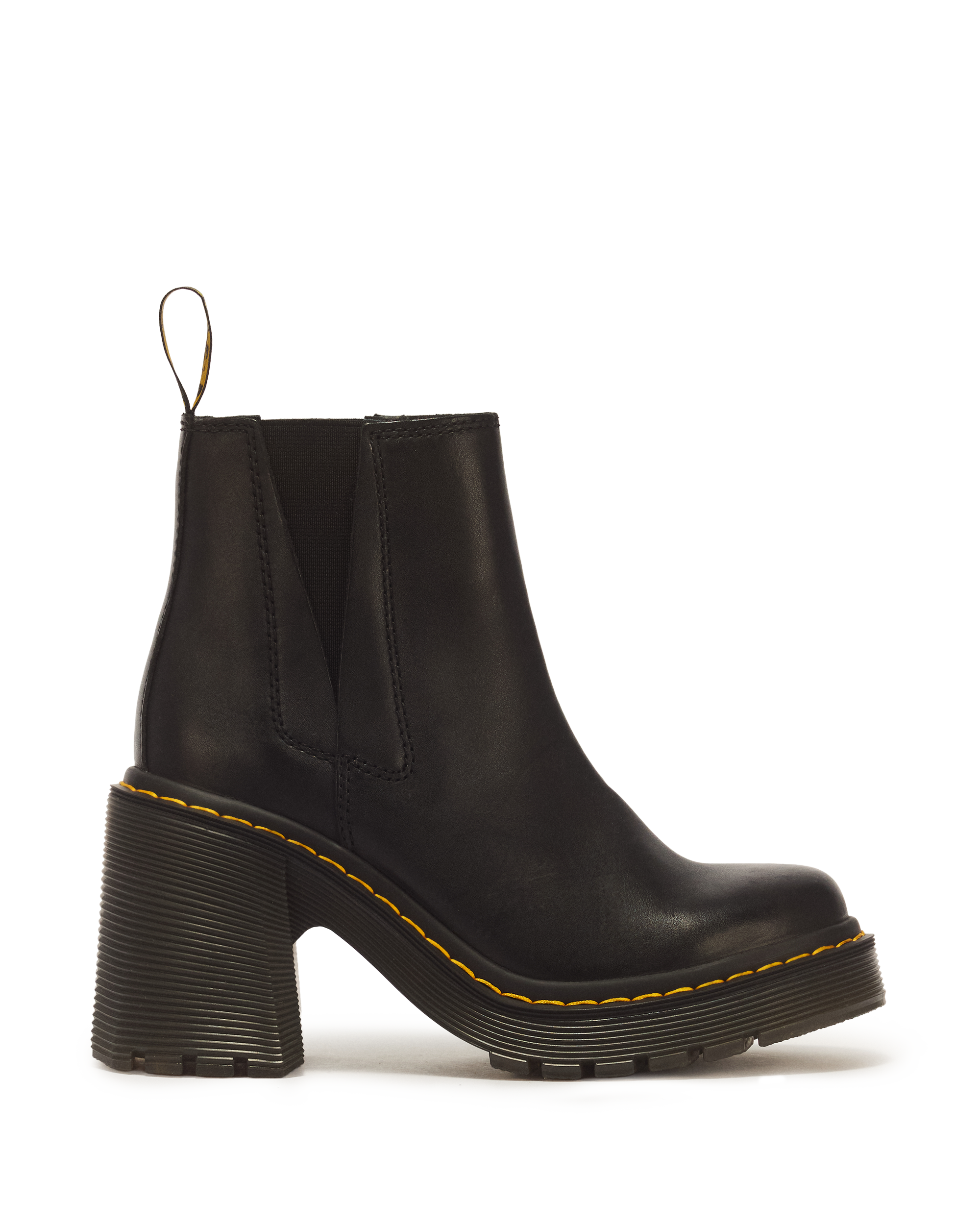 Spence Leren Chelsea Boots met Uitlopende Hak product image