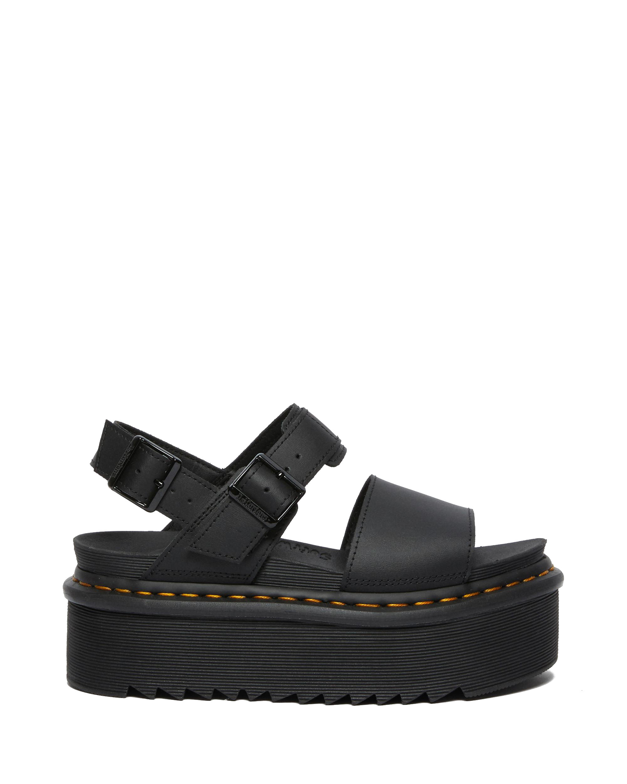 Sandalias de tiras con plataforma Voss Quad en piel product image