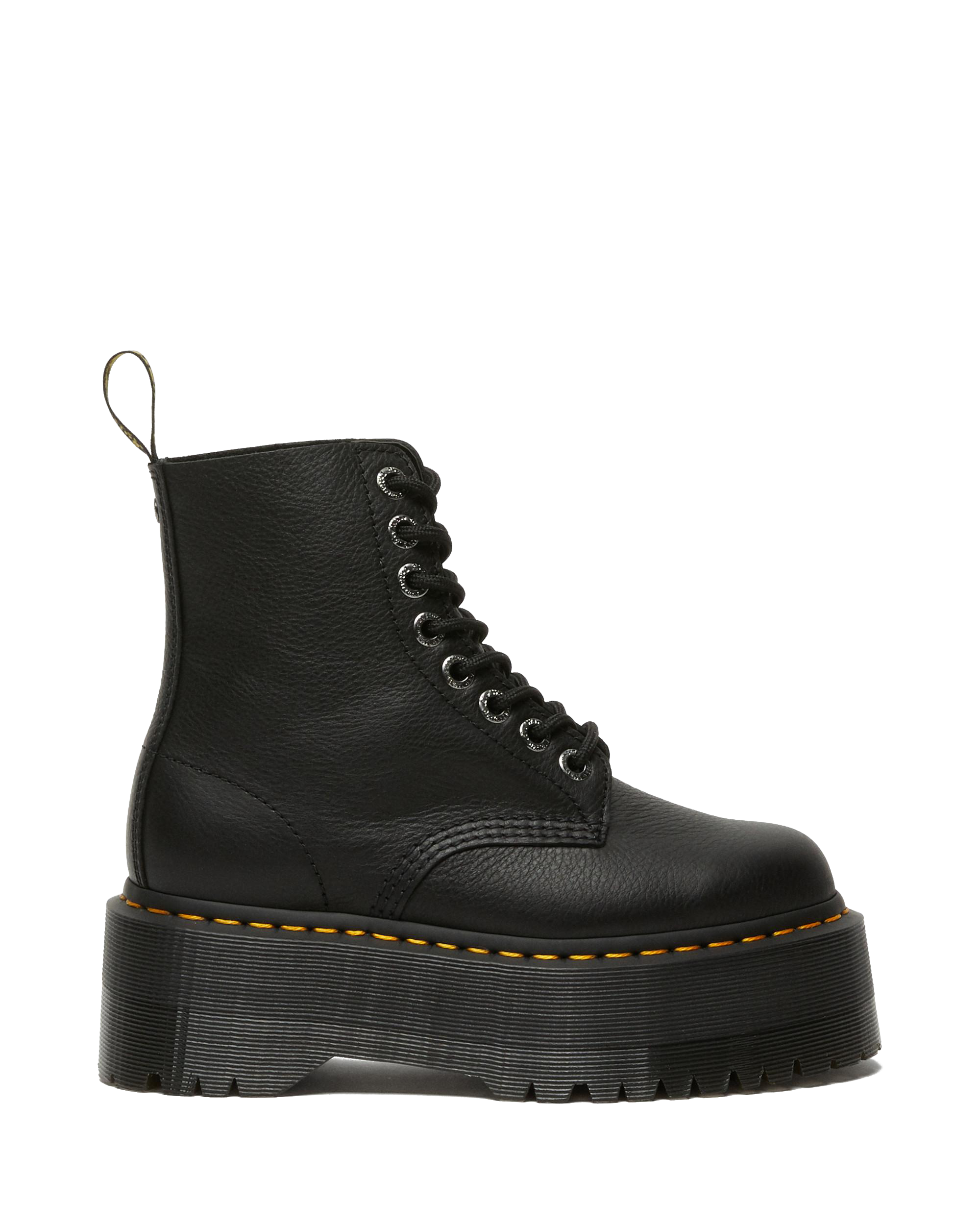 1460 Pascal Max Leather Platform Boots in Black | Dr. Martens™