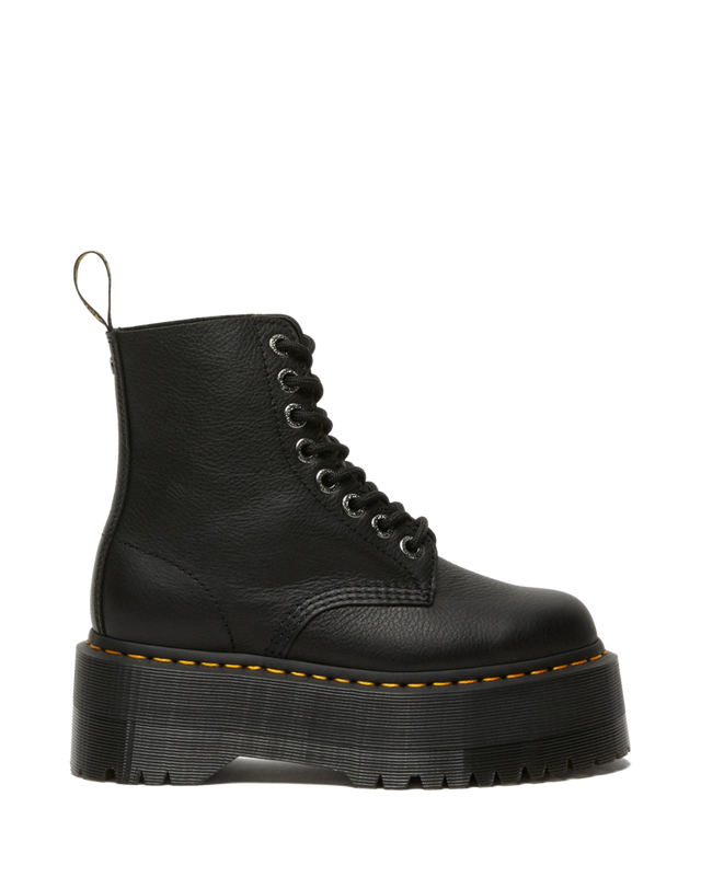 MAX LEATHER PLATFORM BOOTS