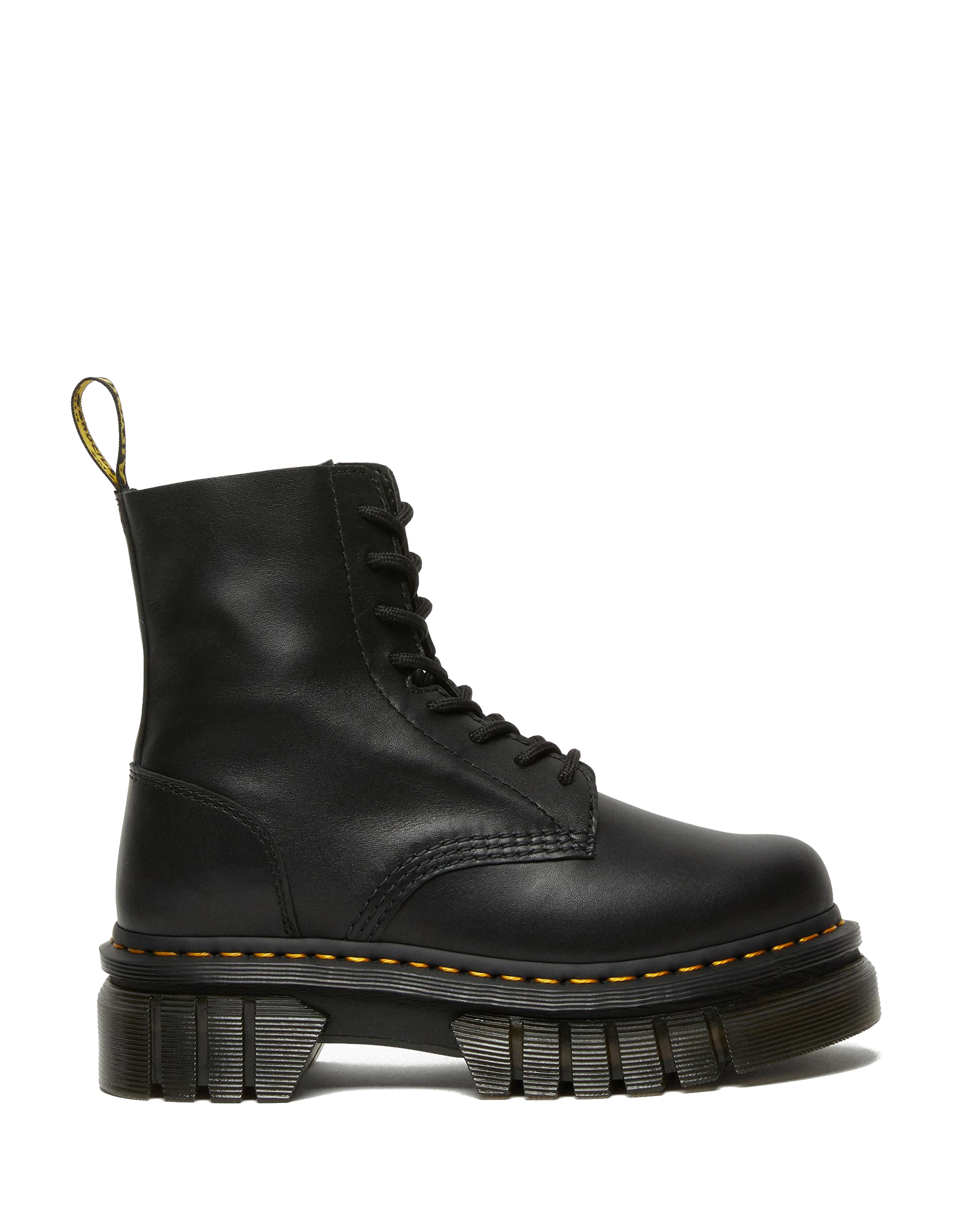 Audrick Nappa Lux Platform Ankle Boots in Black | Dr. Martens™