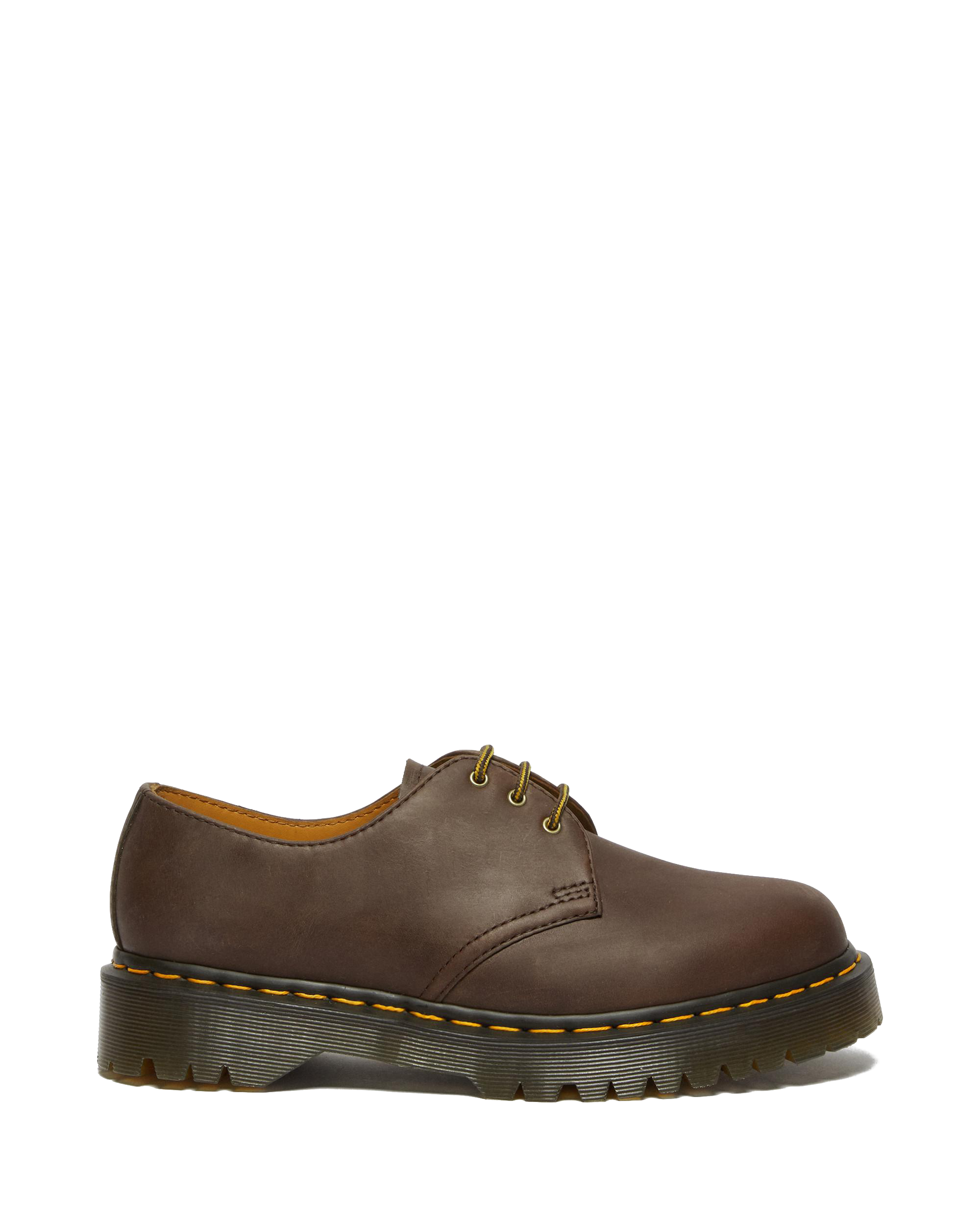 1461 Bex Crazy Horse Leather Oxford Shoes in Dark Brown | Dr. Martens™