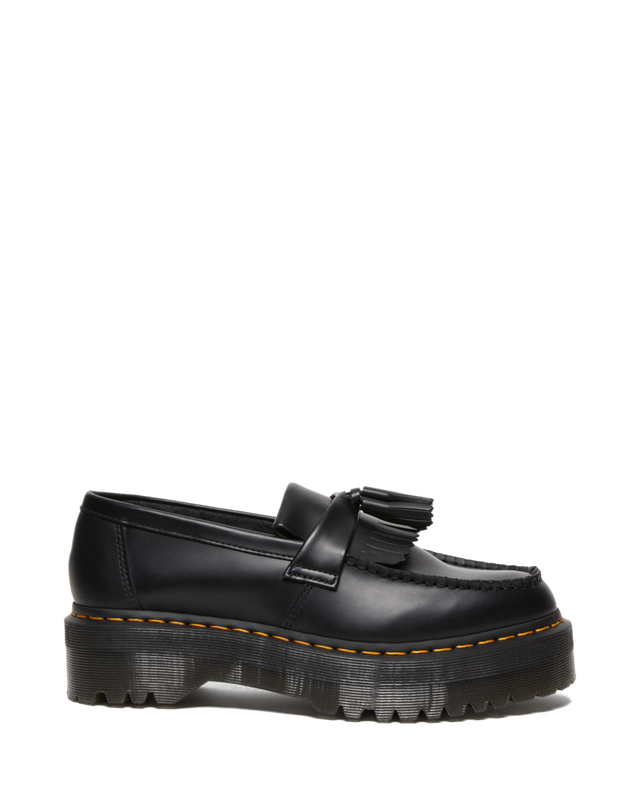 ADRIAN QUAD LEATHER PLATFORM TASSLE LOAFERS