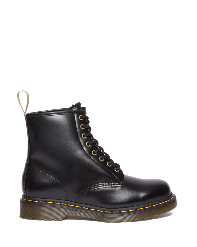 VEGAN 1460 BORG LINED LACE UP BOOTS