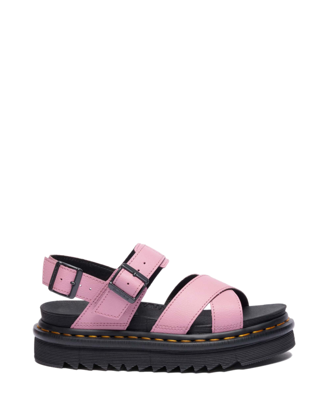 VOSS II ATHENA LEATHER STRAP SANDALS
