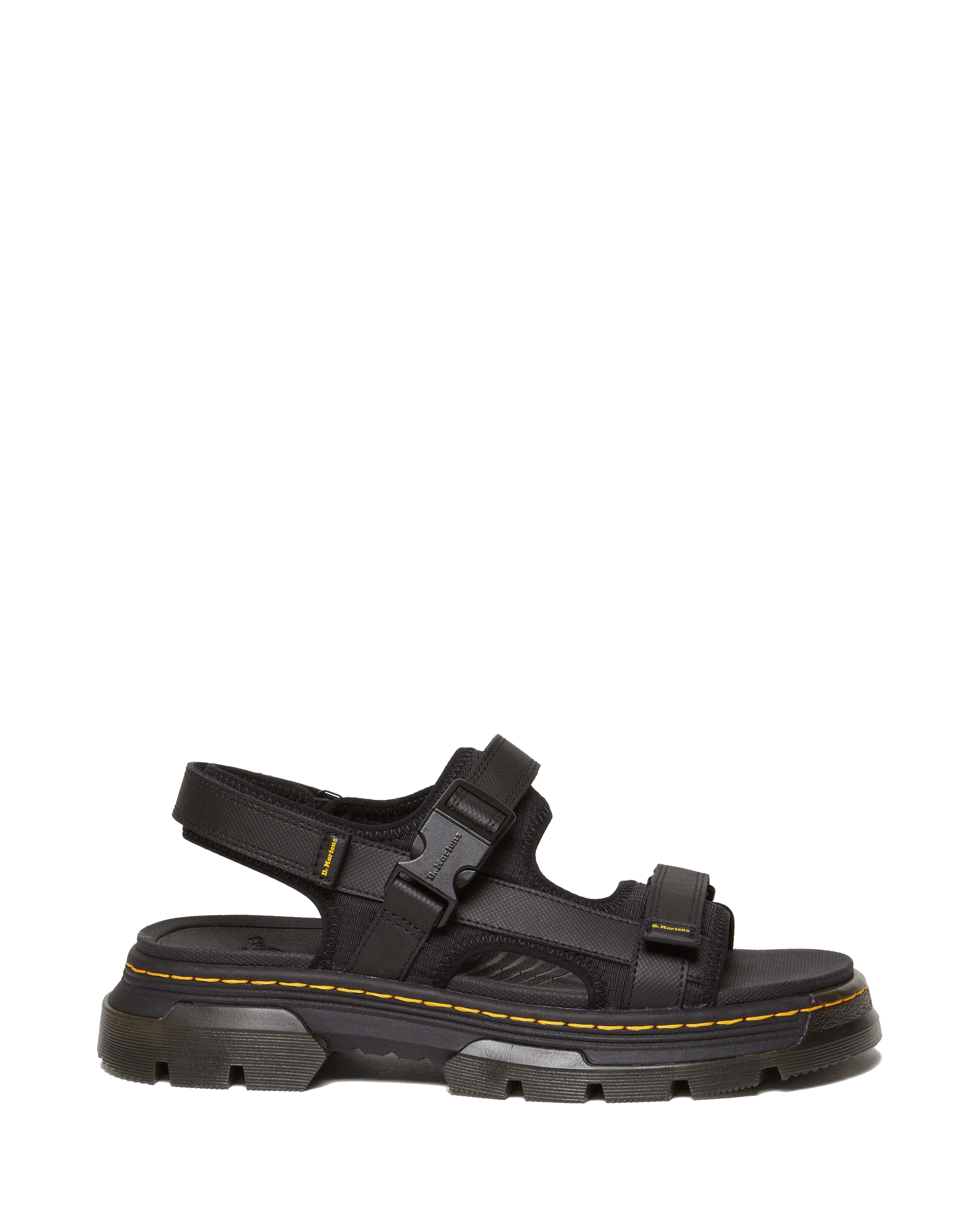 Dr. Martens Forster ブラックサンダル　26 Forster Poly Webbing Sandals in Black | Dr. Martens™