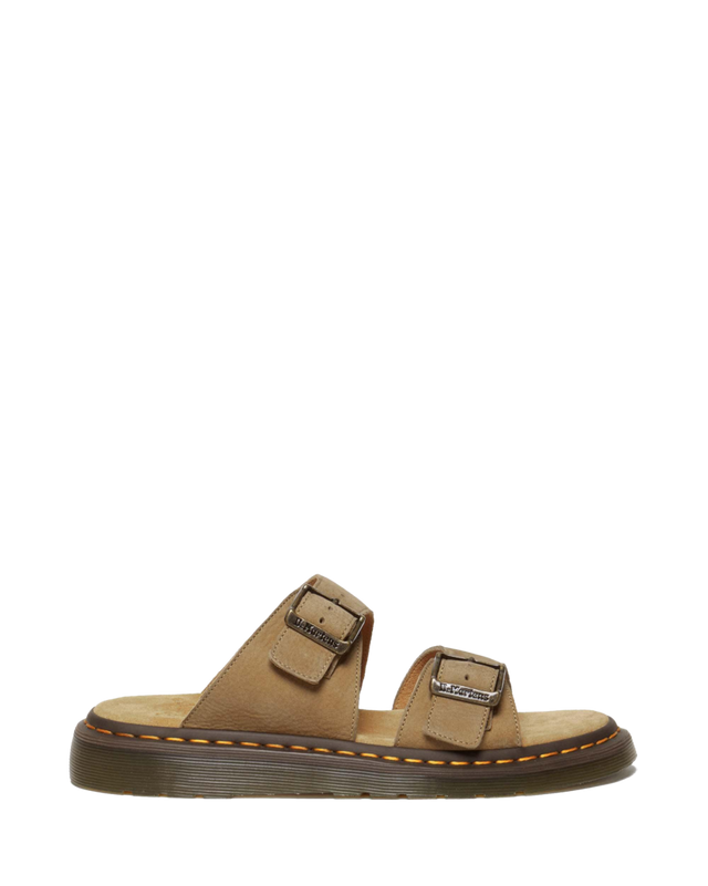 SANDALI JOSEF IN PELLE NABUK CON FIBBIA