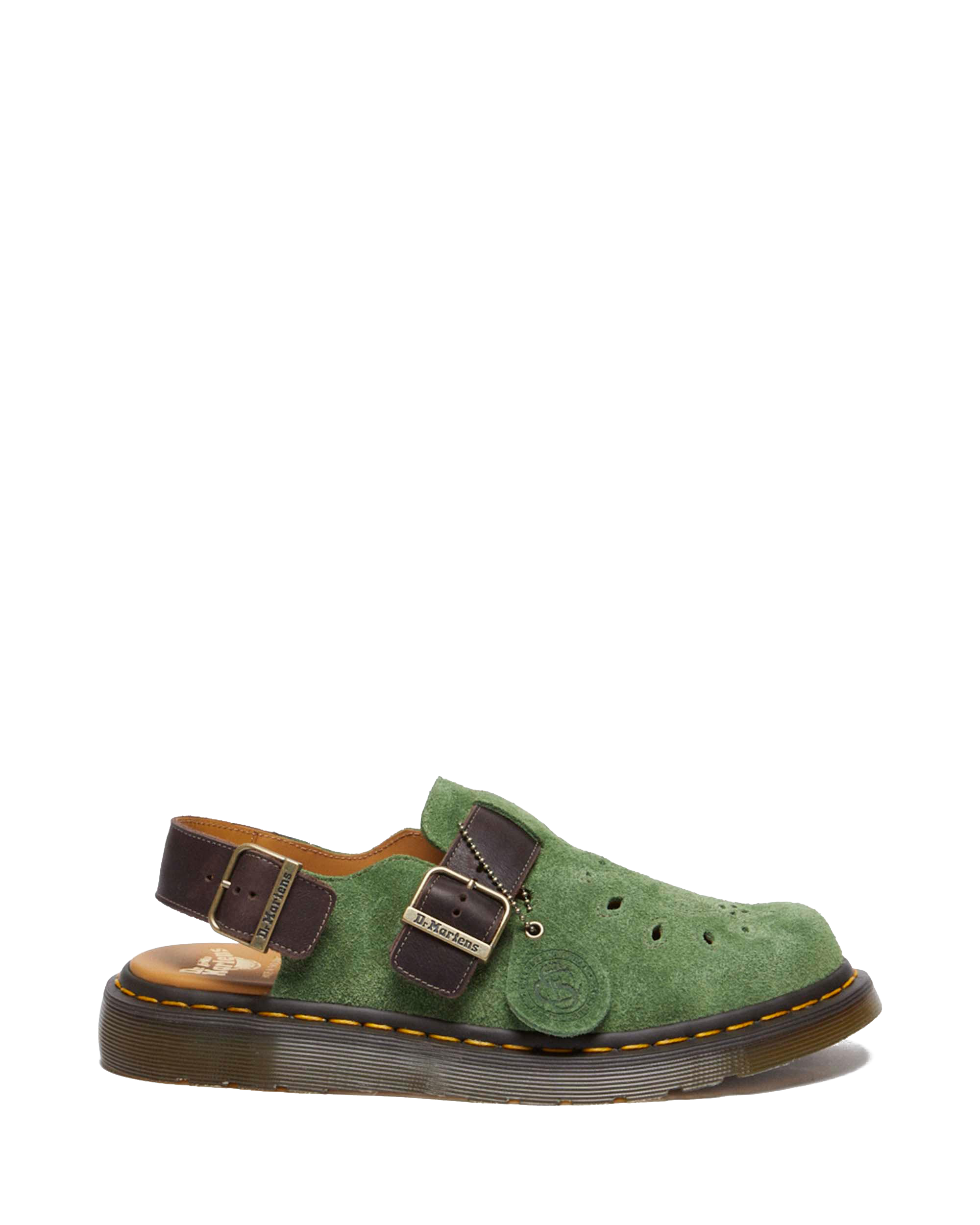 PEA GREEN+CHESTNUT BROWN
