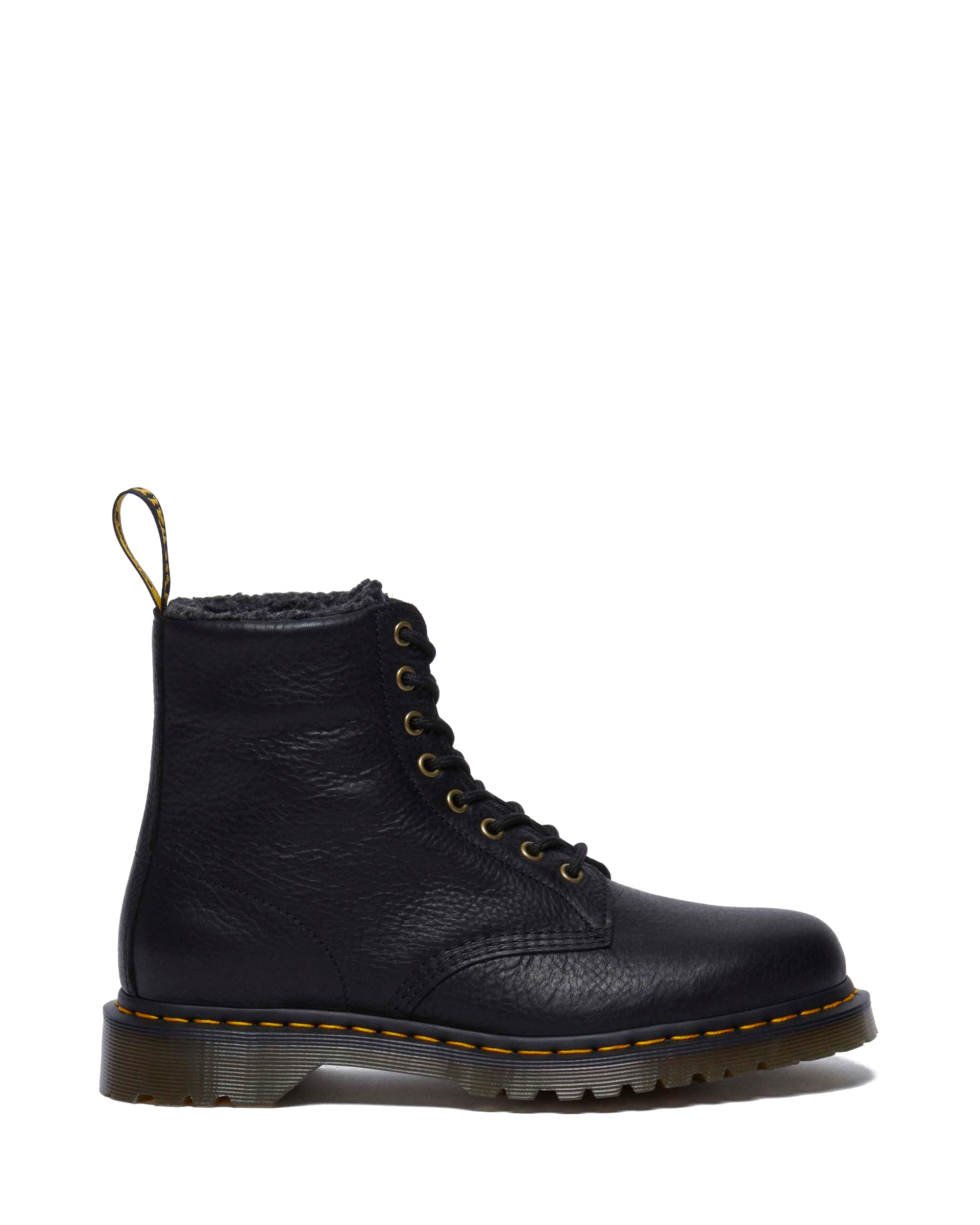 1460 Faux Fur Lined Grizzly Leather Lace Up Boots product image