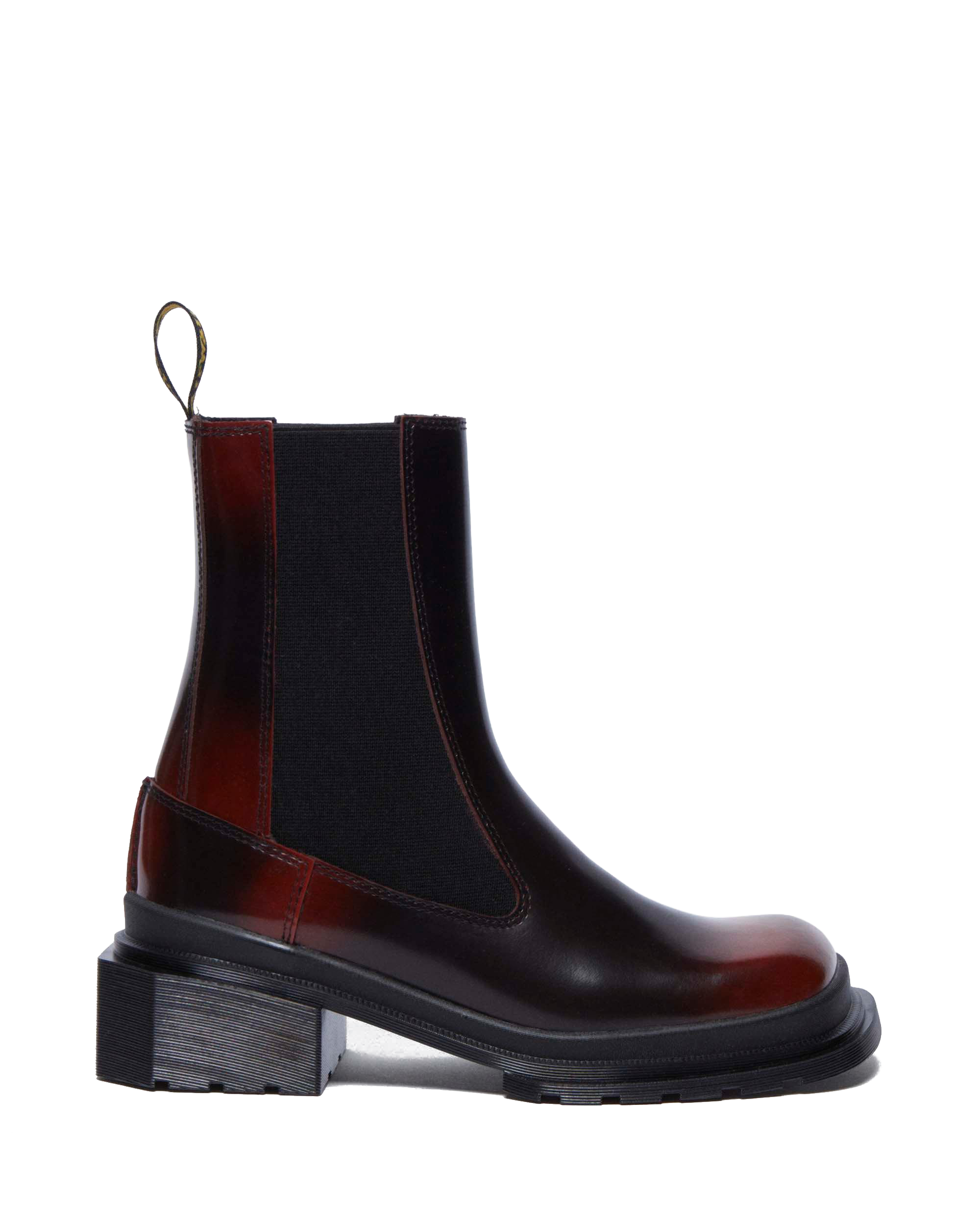 /maybole-square-toe-leather-chelsea-boots-black/p/32071770