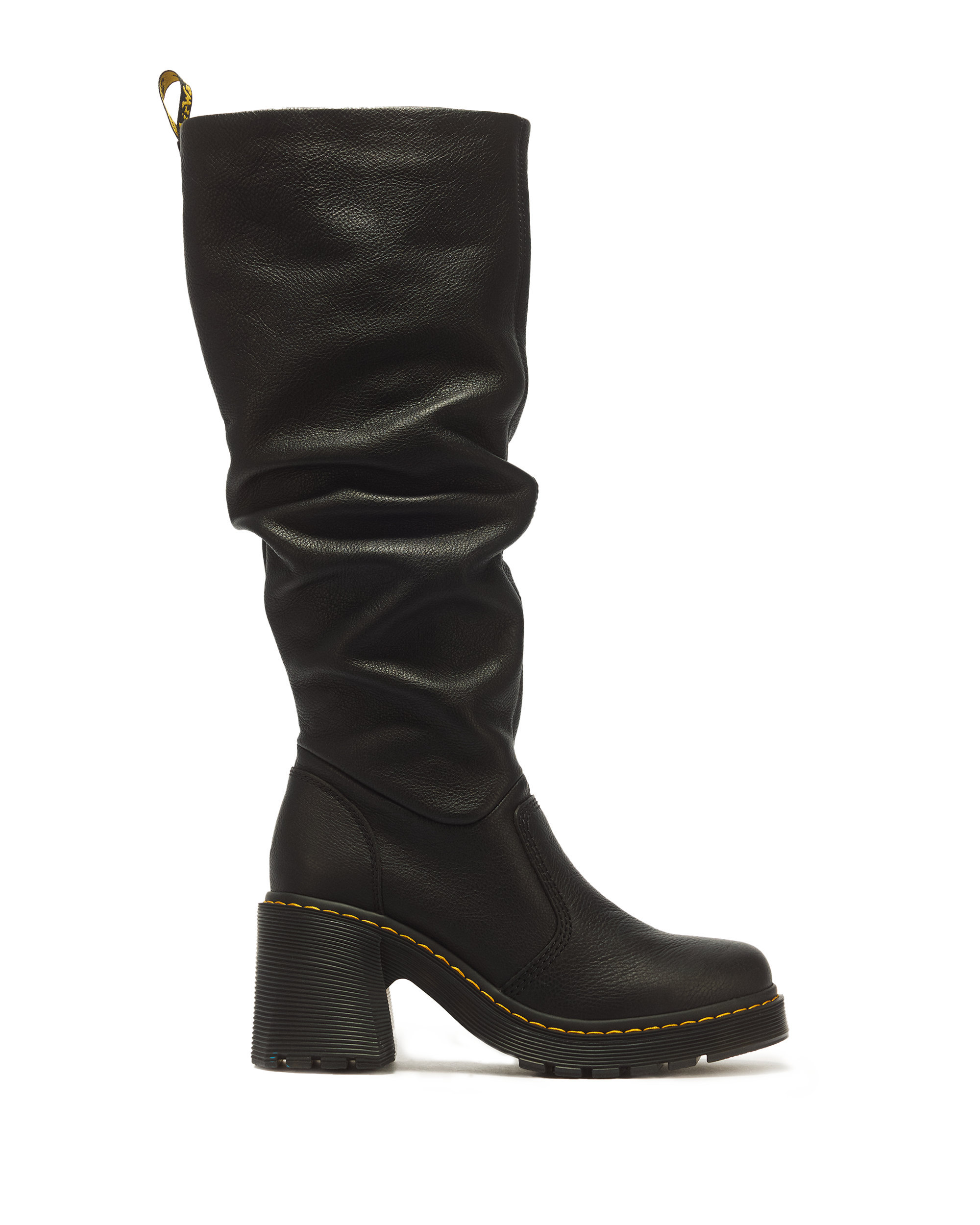 Kasey Virginia Leder kniehohe Absatzstiefel product image