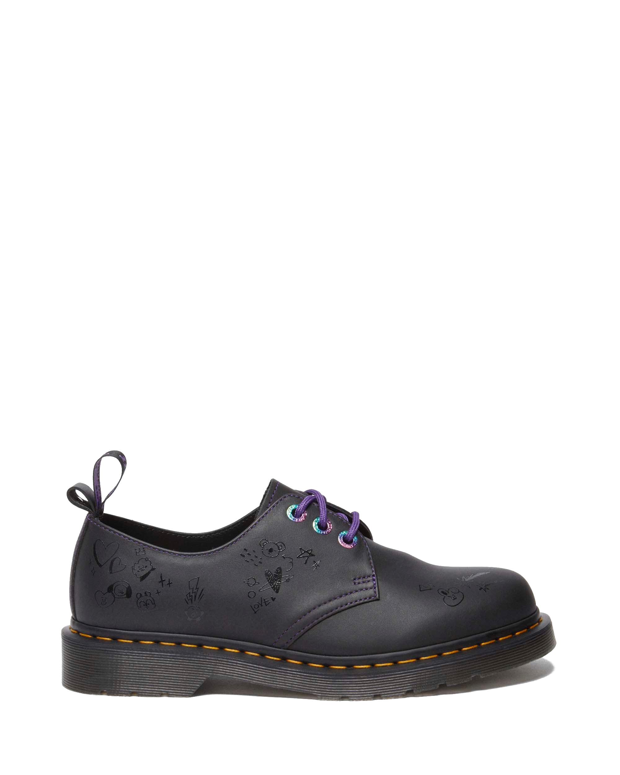 小物 s 1461 BT21 Leather Oxford Shoes in Black | Dr. Martens™