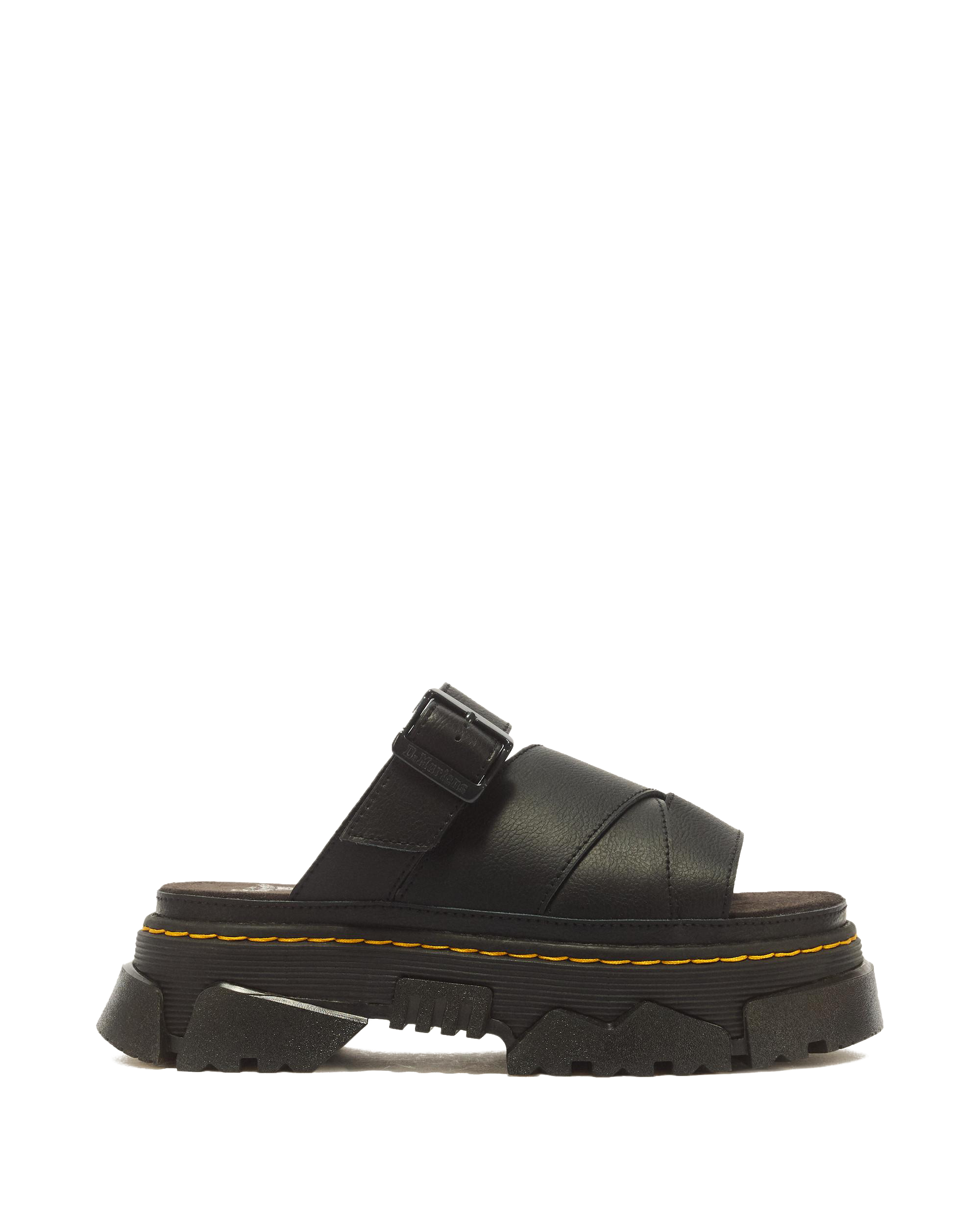 Mattison Slide Sandals in Black | Dr. Martens™