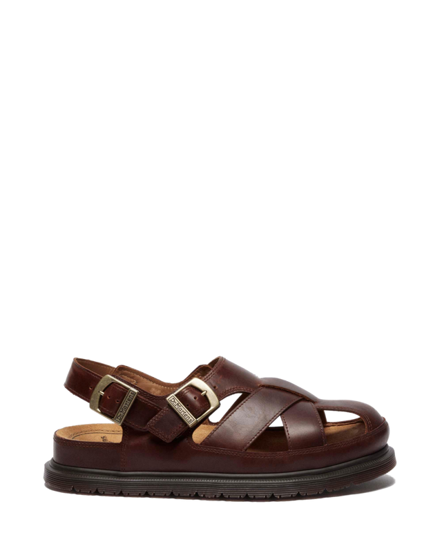SAN FISHERMAN LEATHER SANDALS