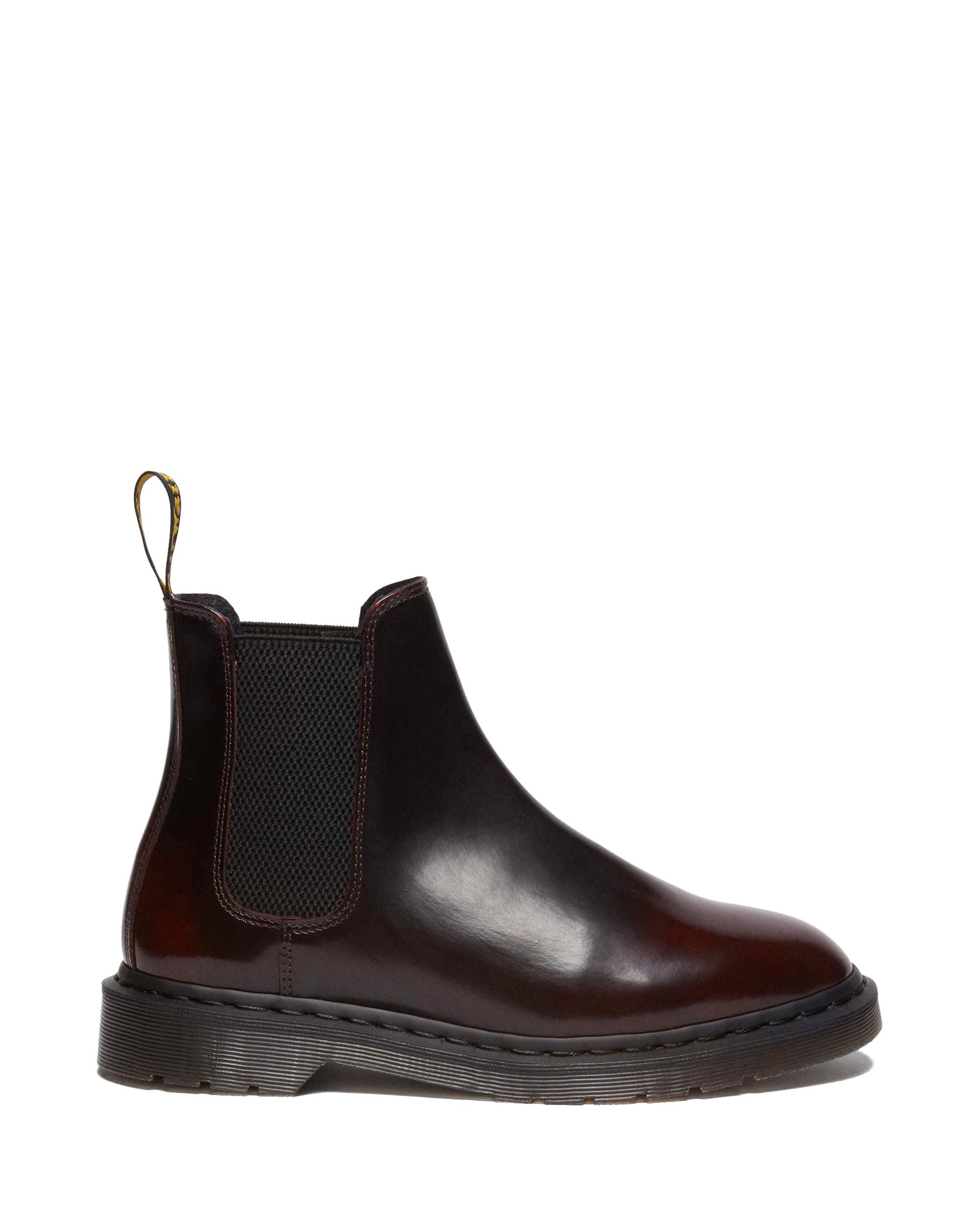 Graeme Arcadia Leather Chelsea Boots in Cherry Red Arcadia | Dr