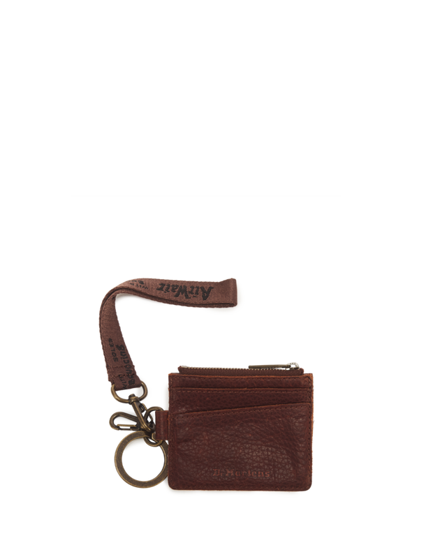 AMBASSADOR LEATHER CARDHOLDER KEYRING