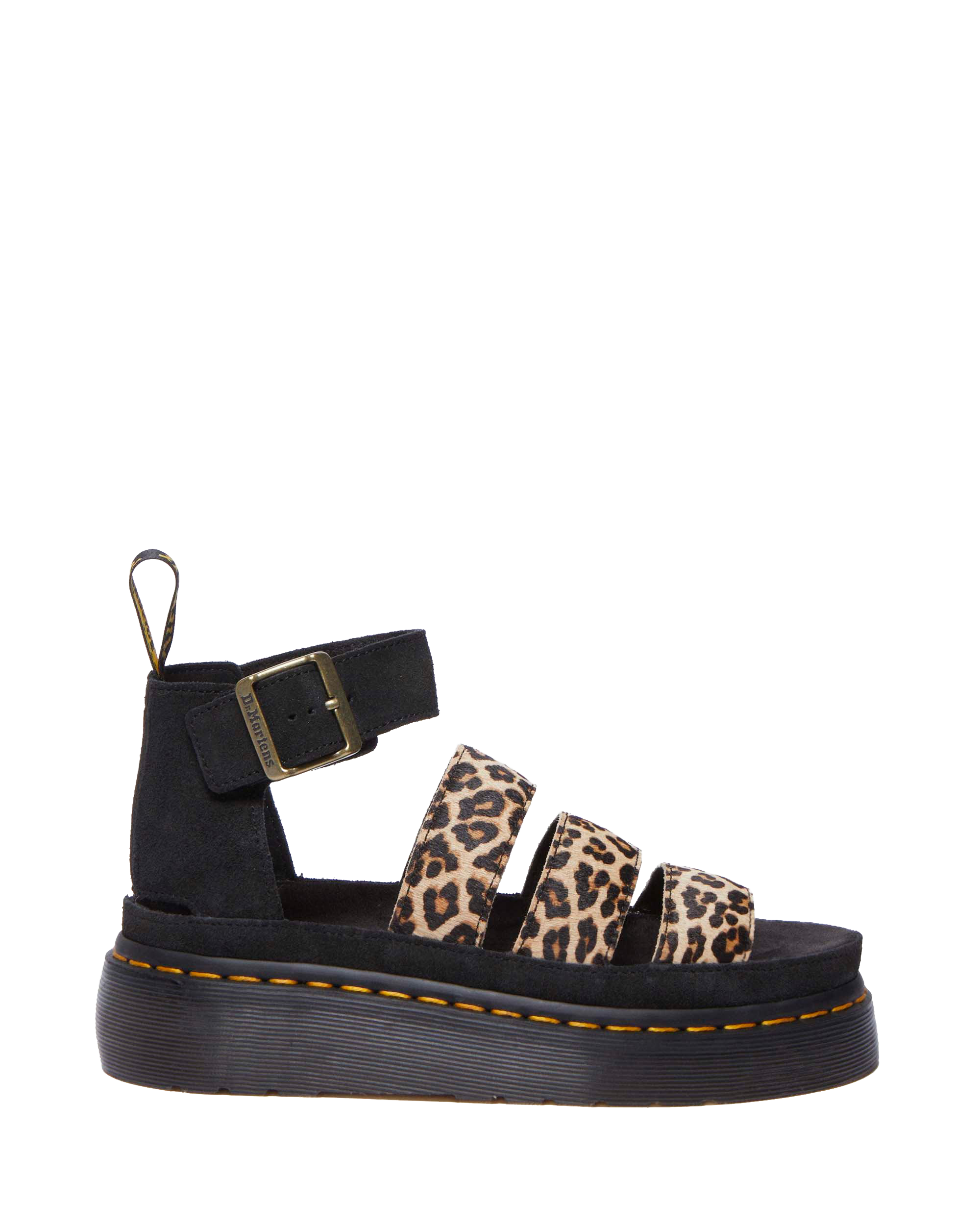 Clarissa Ii Quad Leopard Leather Platform Sandals product image