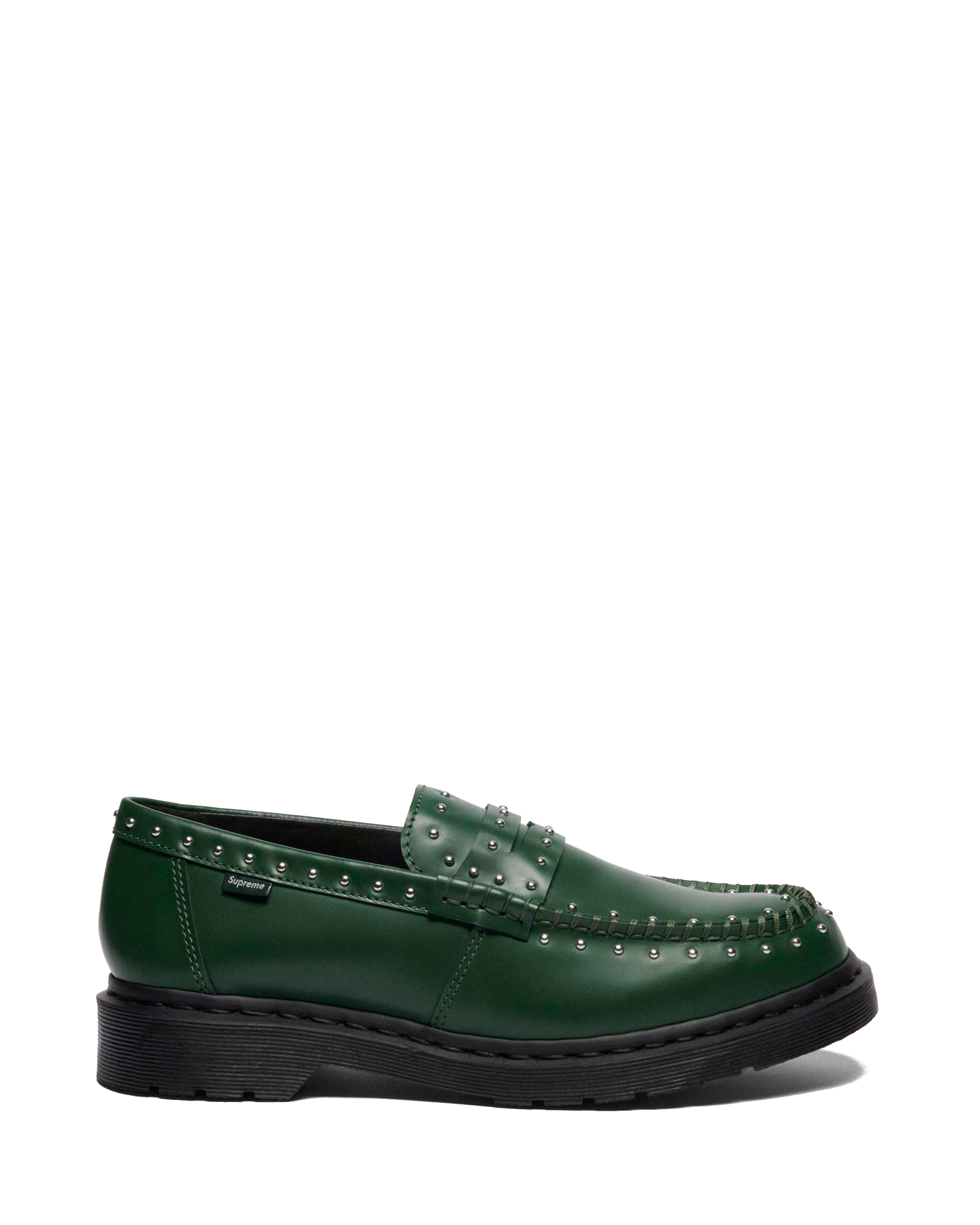 Penton Supreme Leather Loafers in Poppy Red | Dr. Martens™