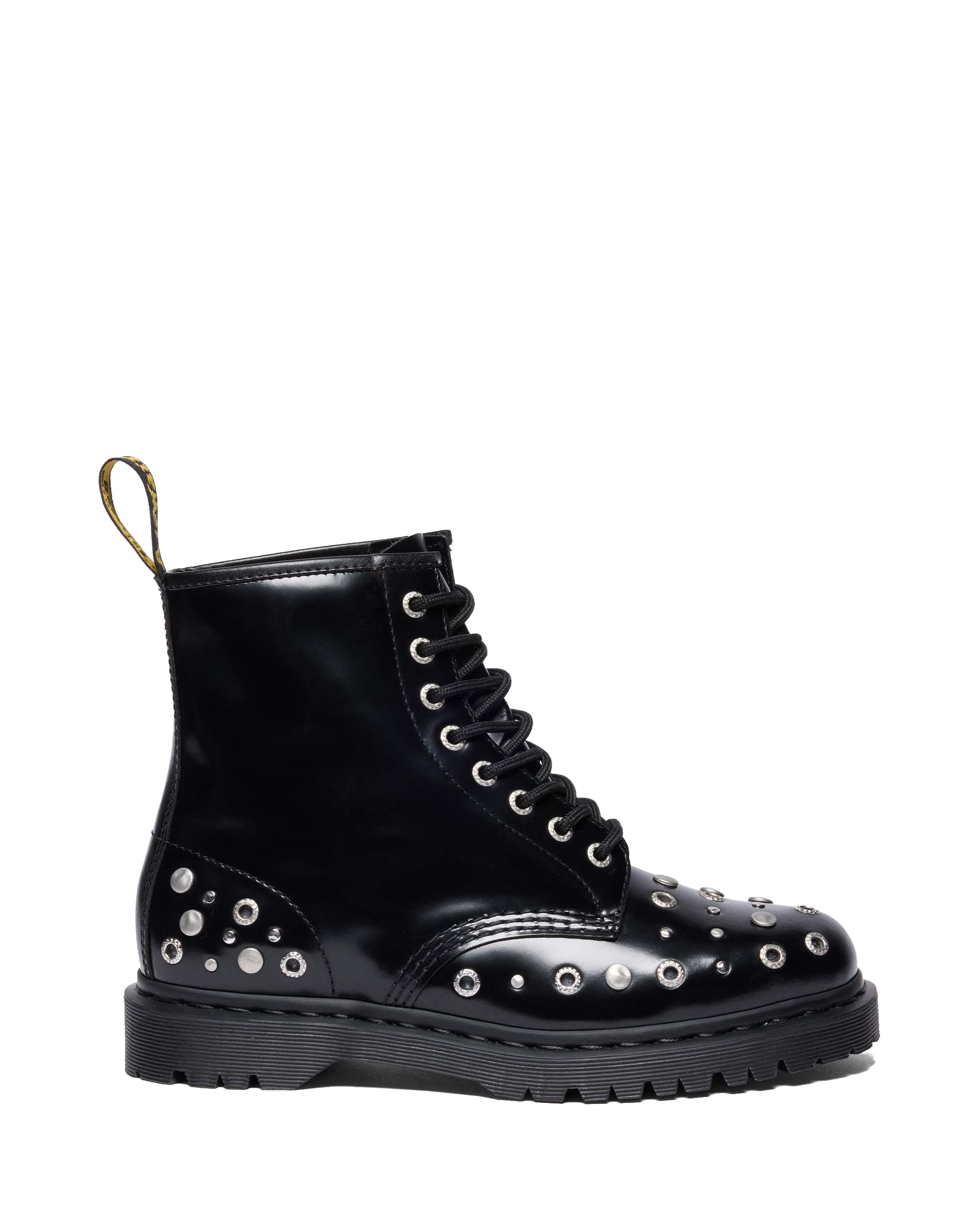1460 Studded Buttero Leather Boots in BLACK | Dr. Martens™