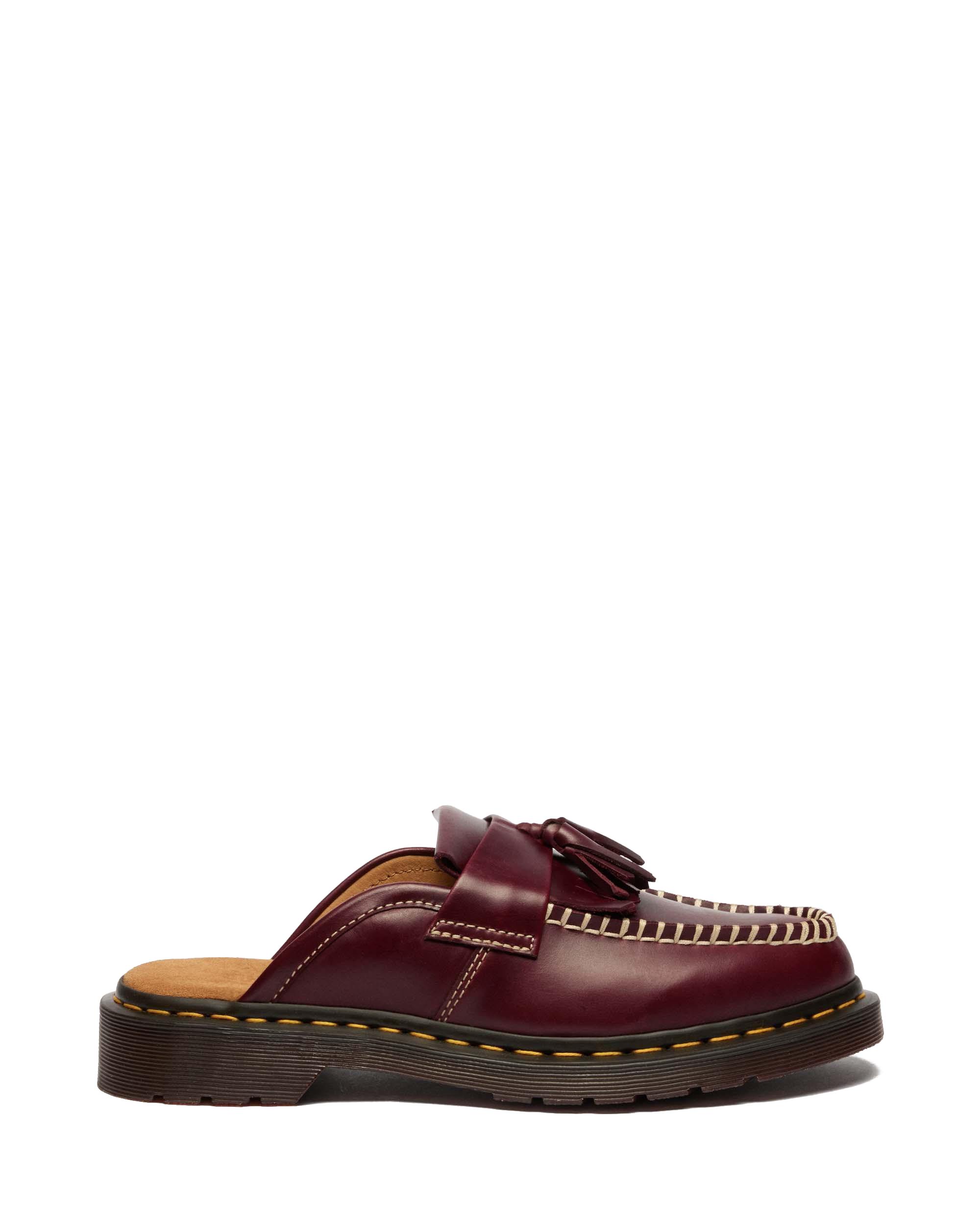 Adrian Leather Mules in Cherry Red | Dr. Martens™