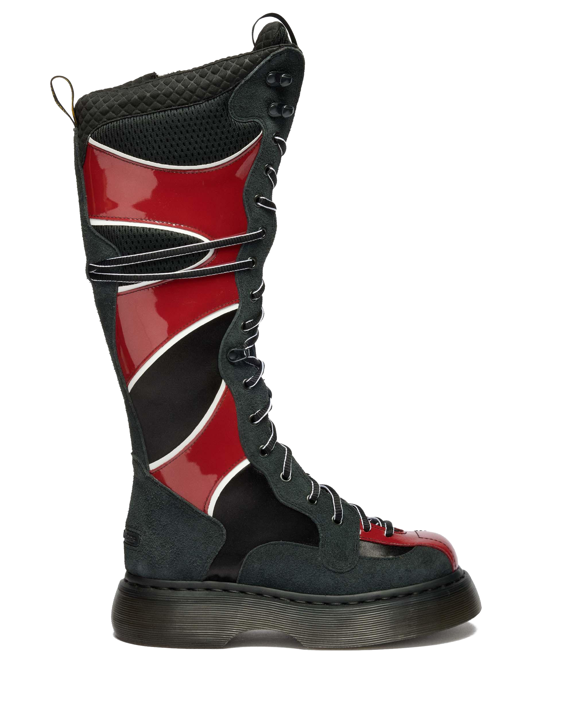 BLACK+SCARLET RED
