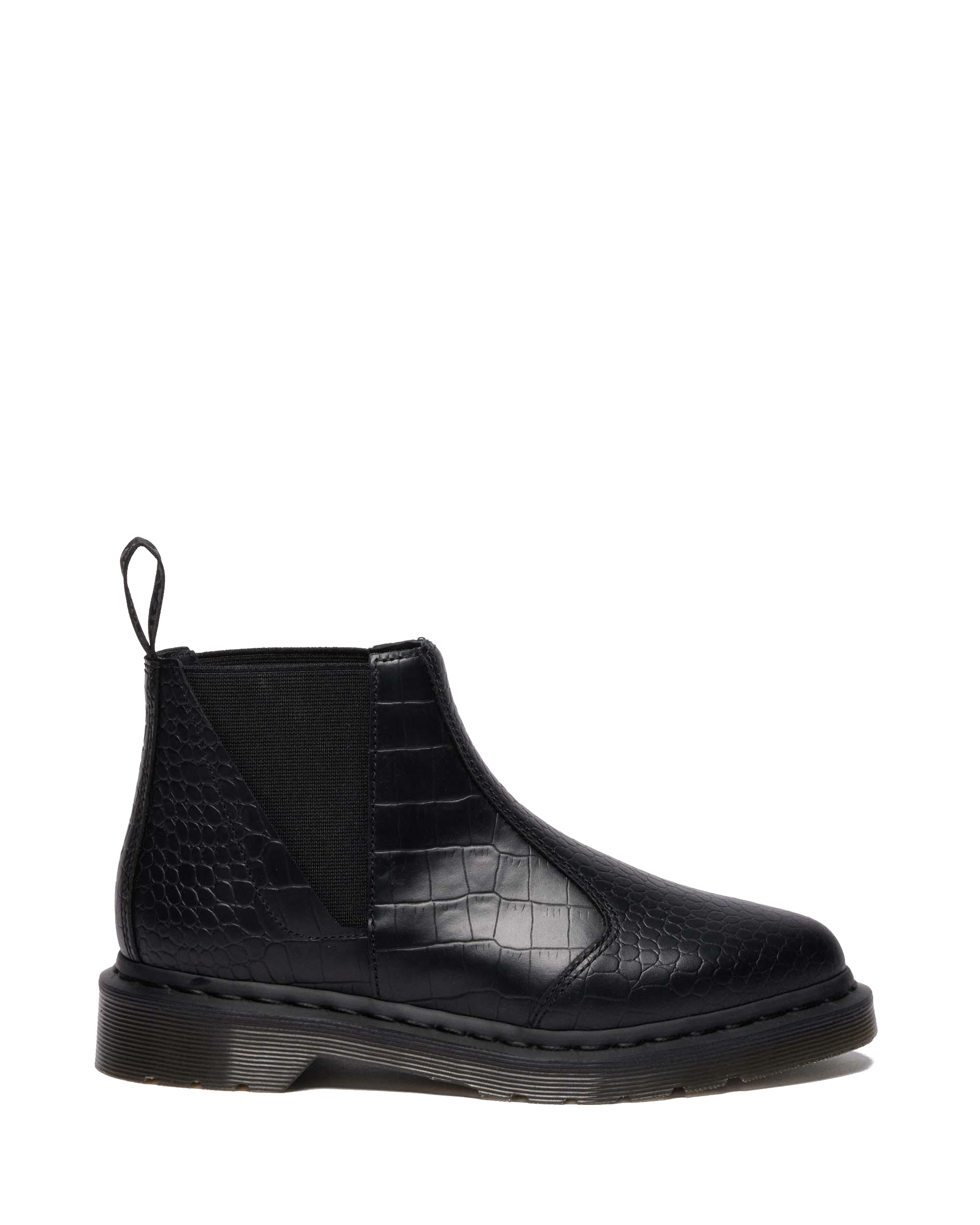 Botas Bianca II de piel repujada con efecto cocodrilo product image