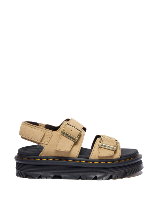 ZEBZAG SUEDE SANDALS
