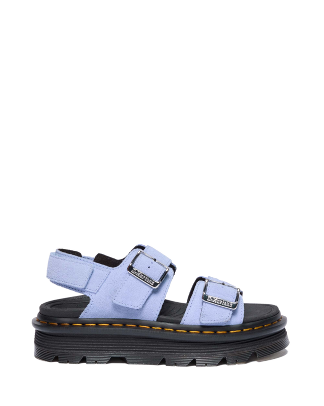 ZEBZAG SUEDE SANDALS