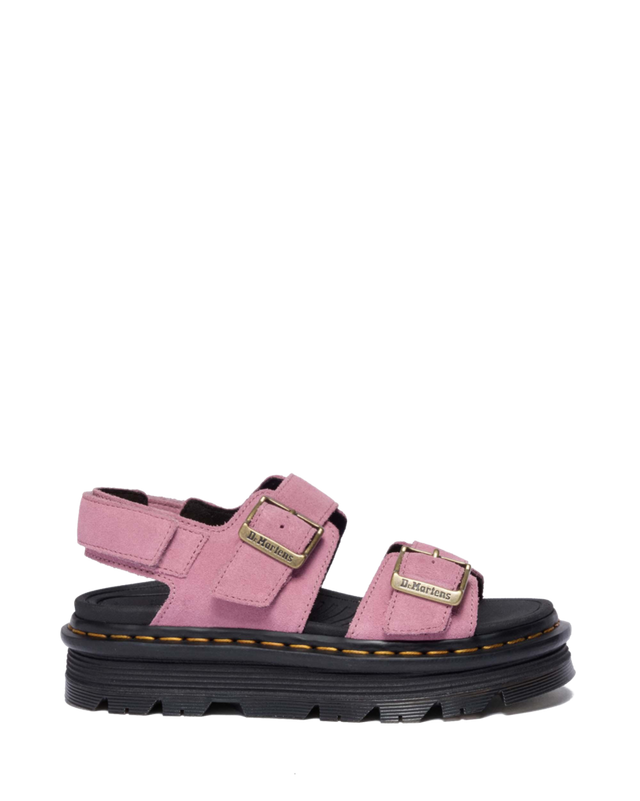 ZEBZAG SUEDE SANDALS