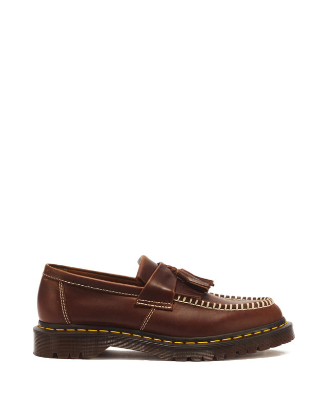 ADRIAN ORLEANS LEATHER TASSEL LOAFERS