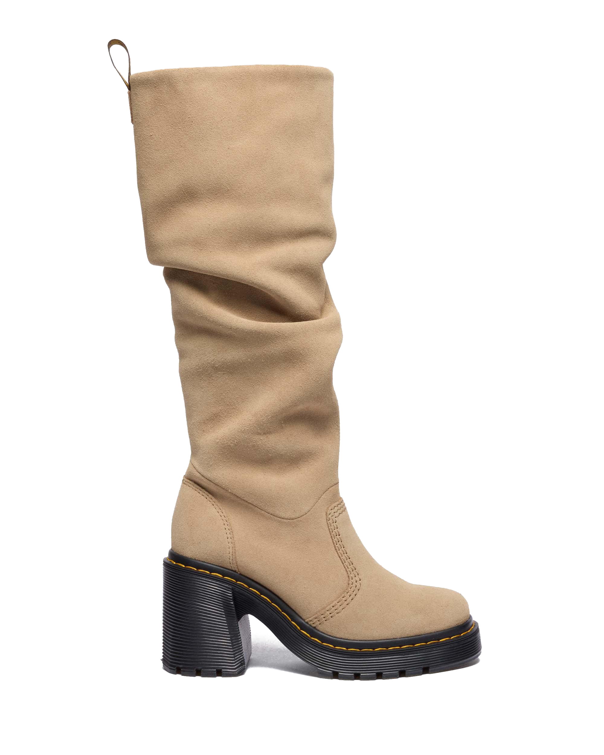 Kasey Suede Knee High Heeled Boots product image
