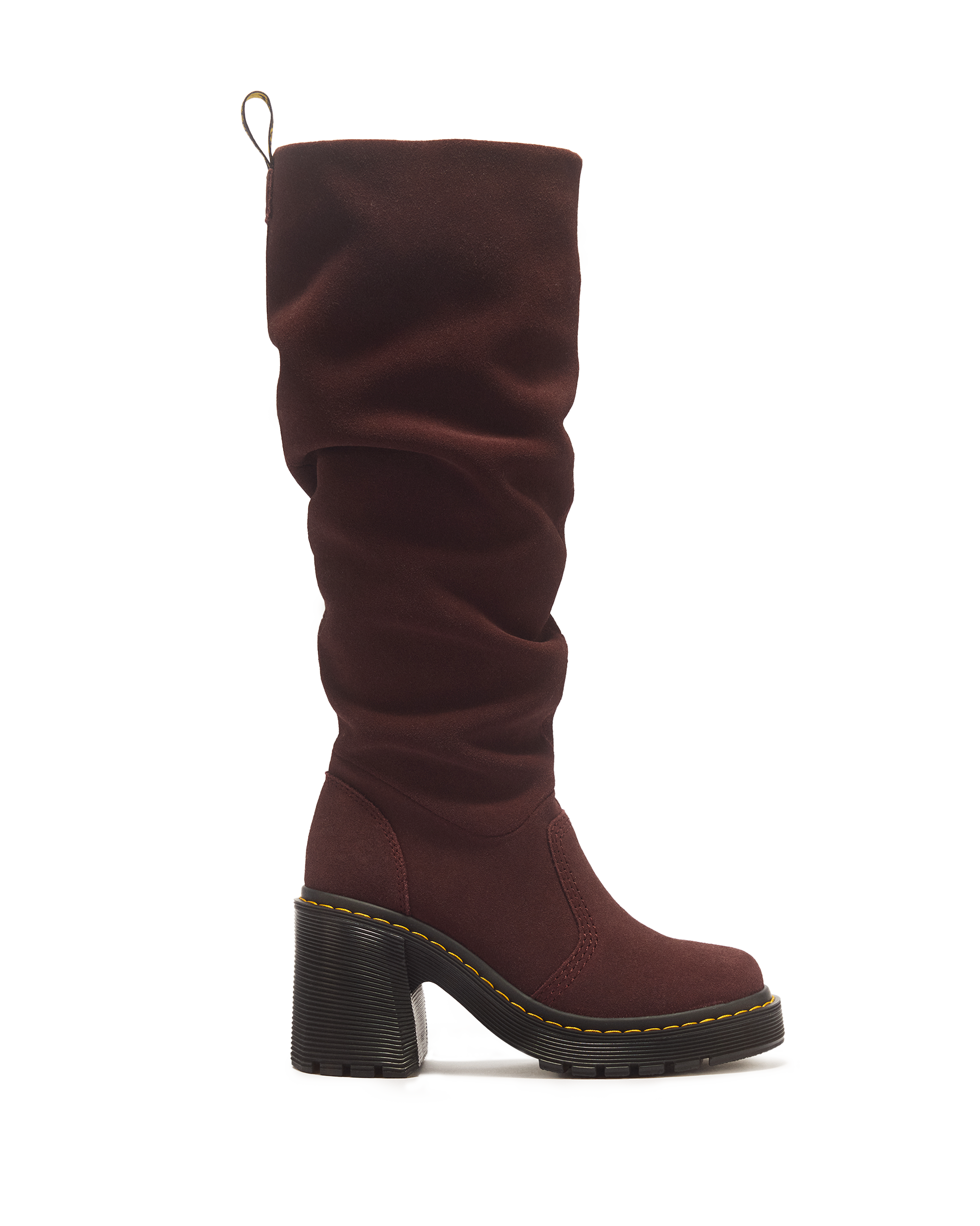 Kasey Suede Knee High Heeled Boots product image