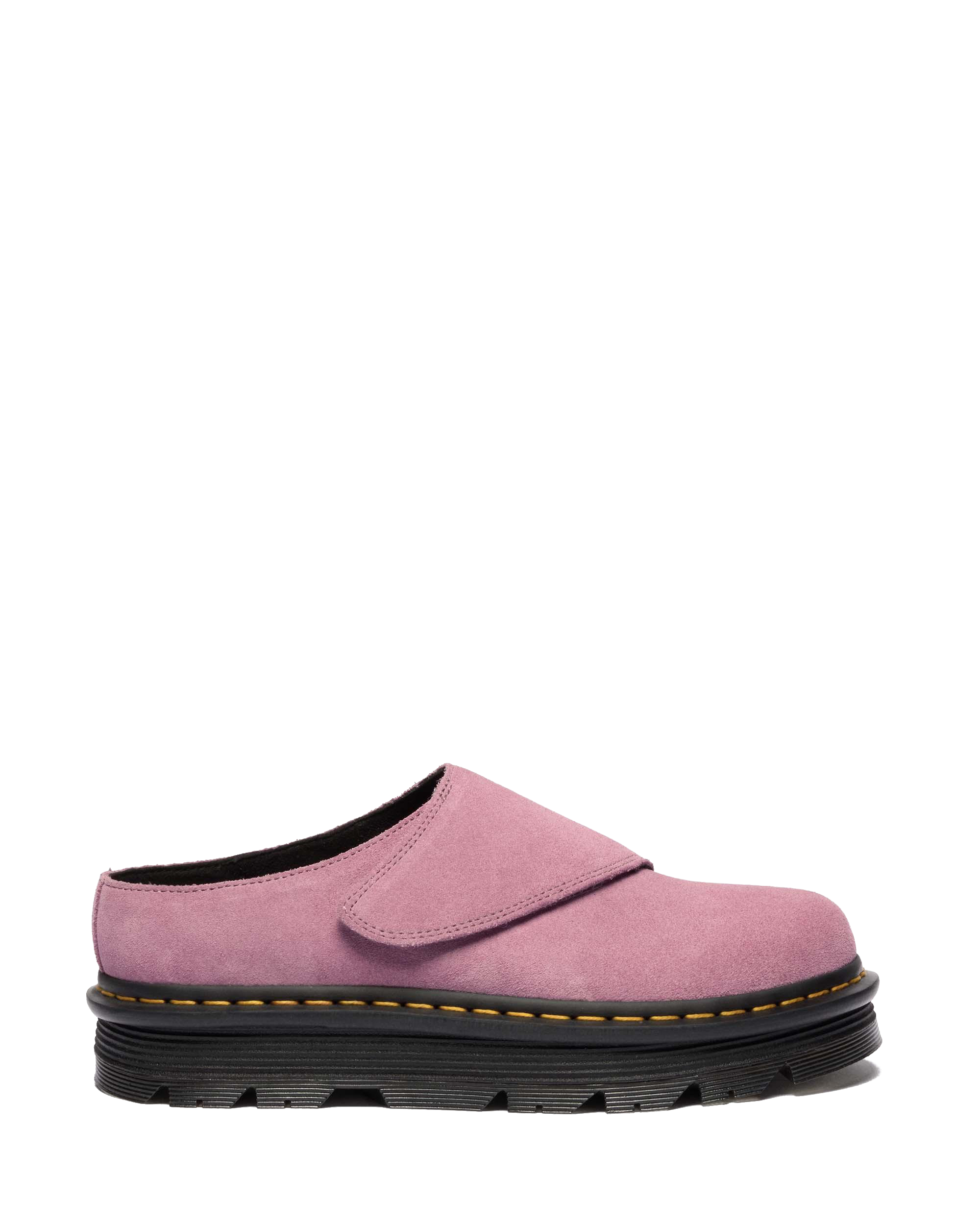 Zebzag Anywair Suede Platform Mules in Dusty Rose | Dr. Martens™