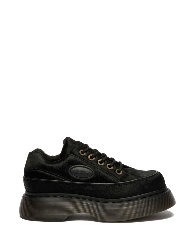 BUZZ 5-EYE HAIR ON LEATHER SHOES