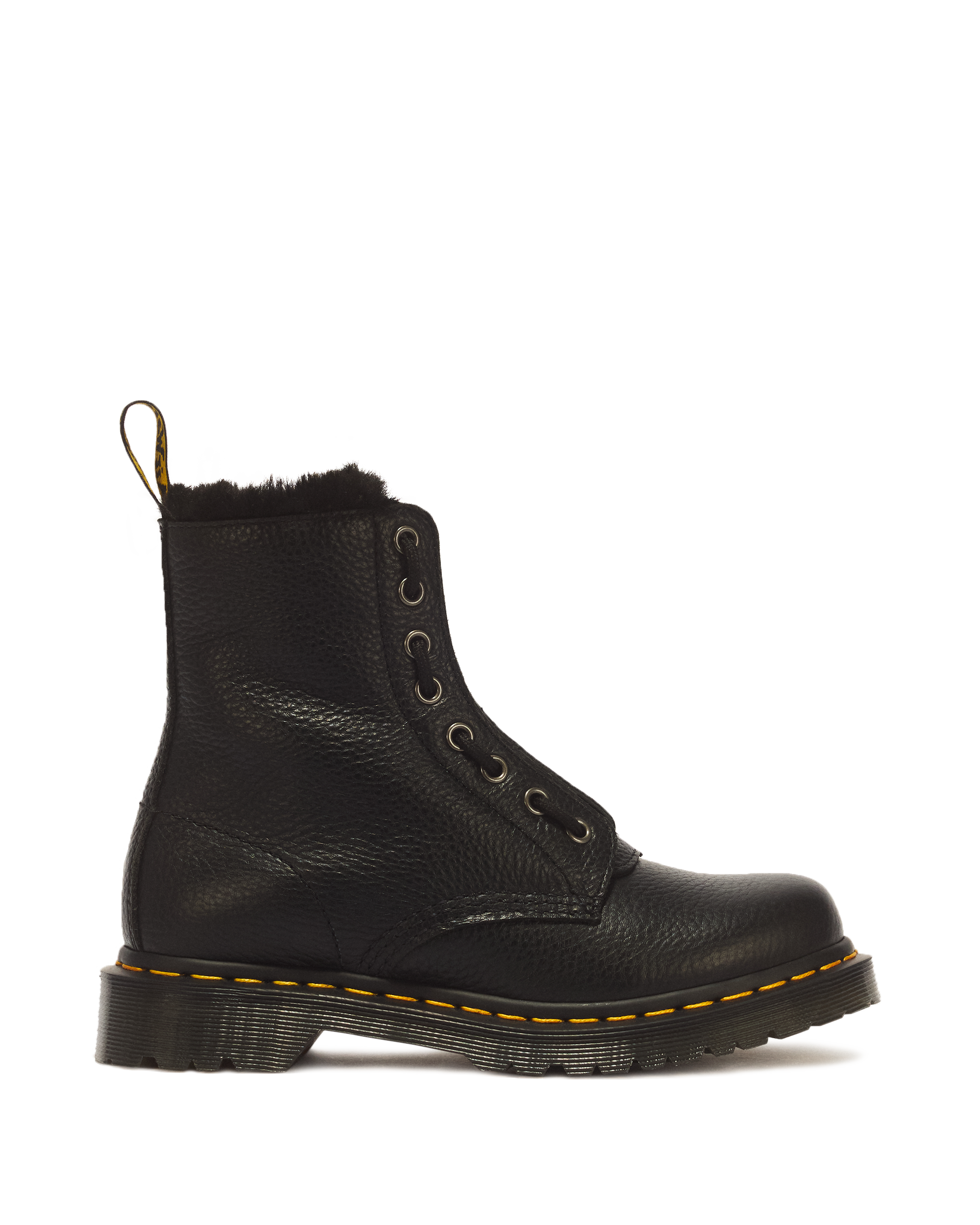 1460 Serena Zip 8 Eye Milled Nappa Leather -maiharit product image