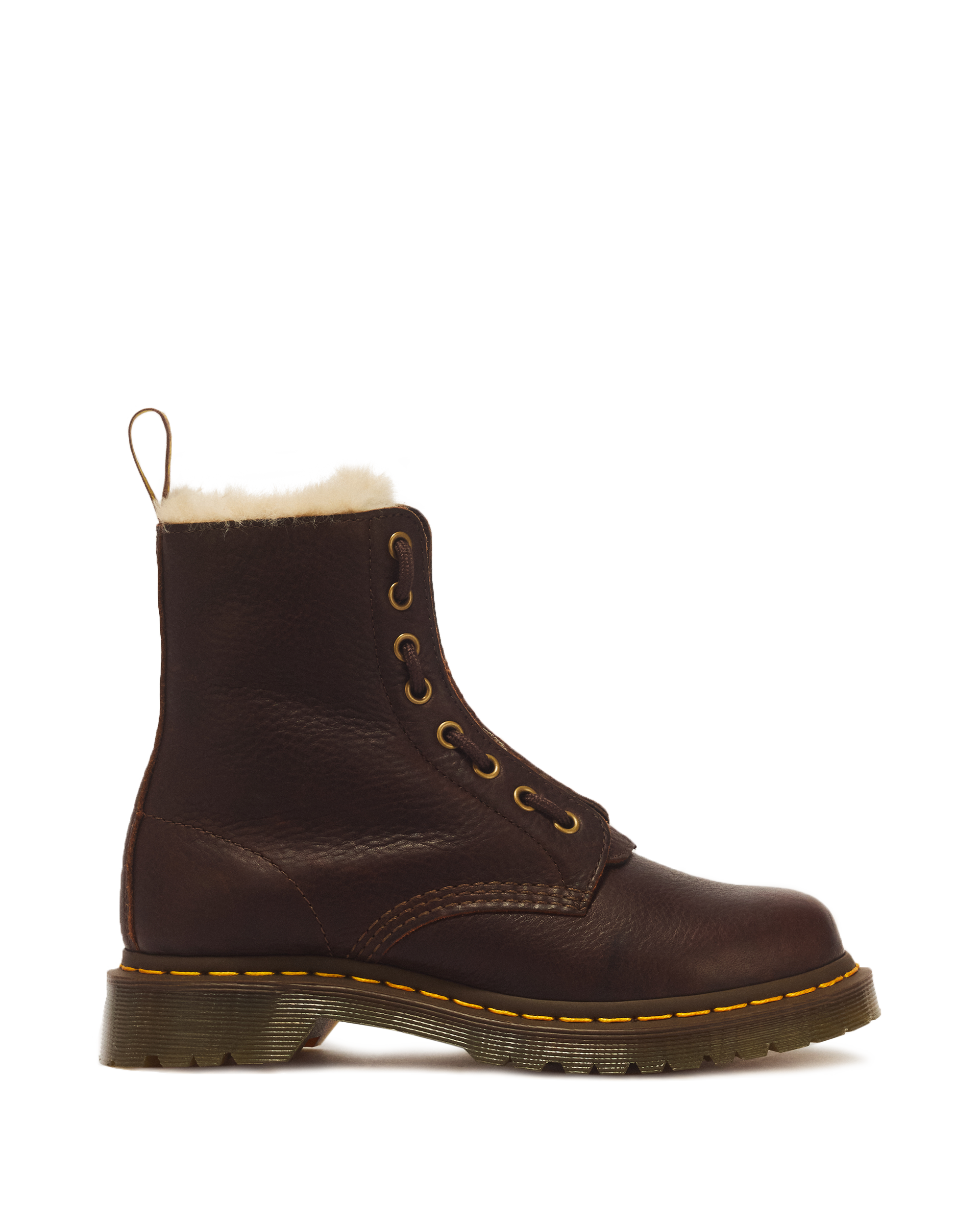 1460 Serena Zip 8-Ösen Grizzly Leder Stiefel product image