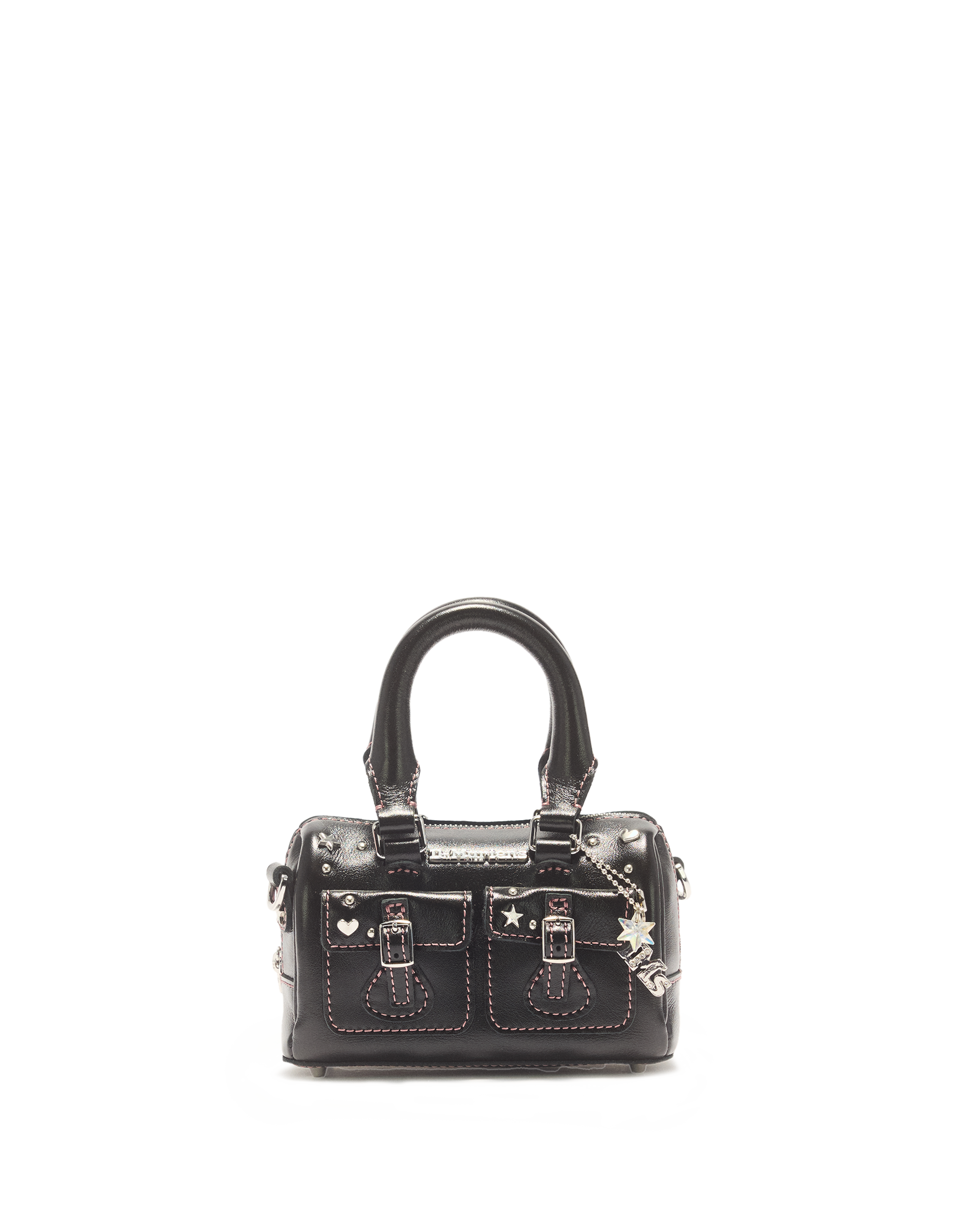 Mini Top Handle Milled Gloss Leather Bag product image