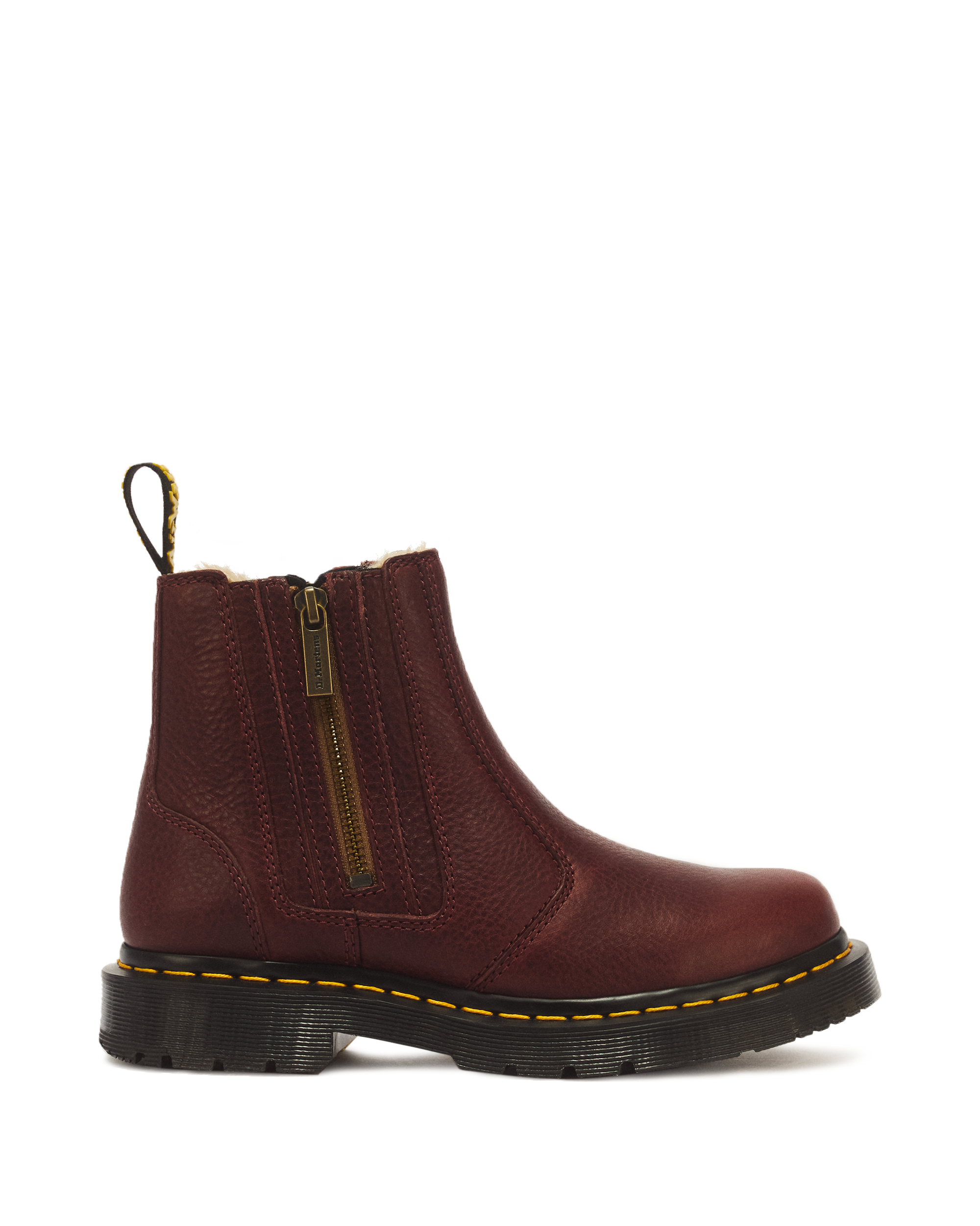 Chelsea boots 2976 Alyson en cuir Grizzly à zip et lacets product image