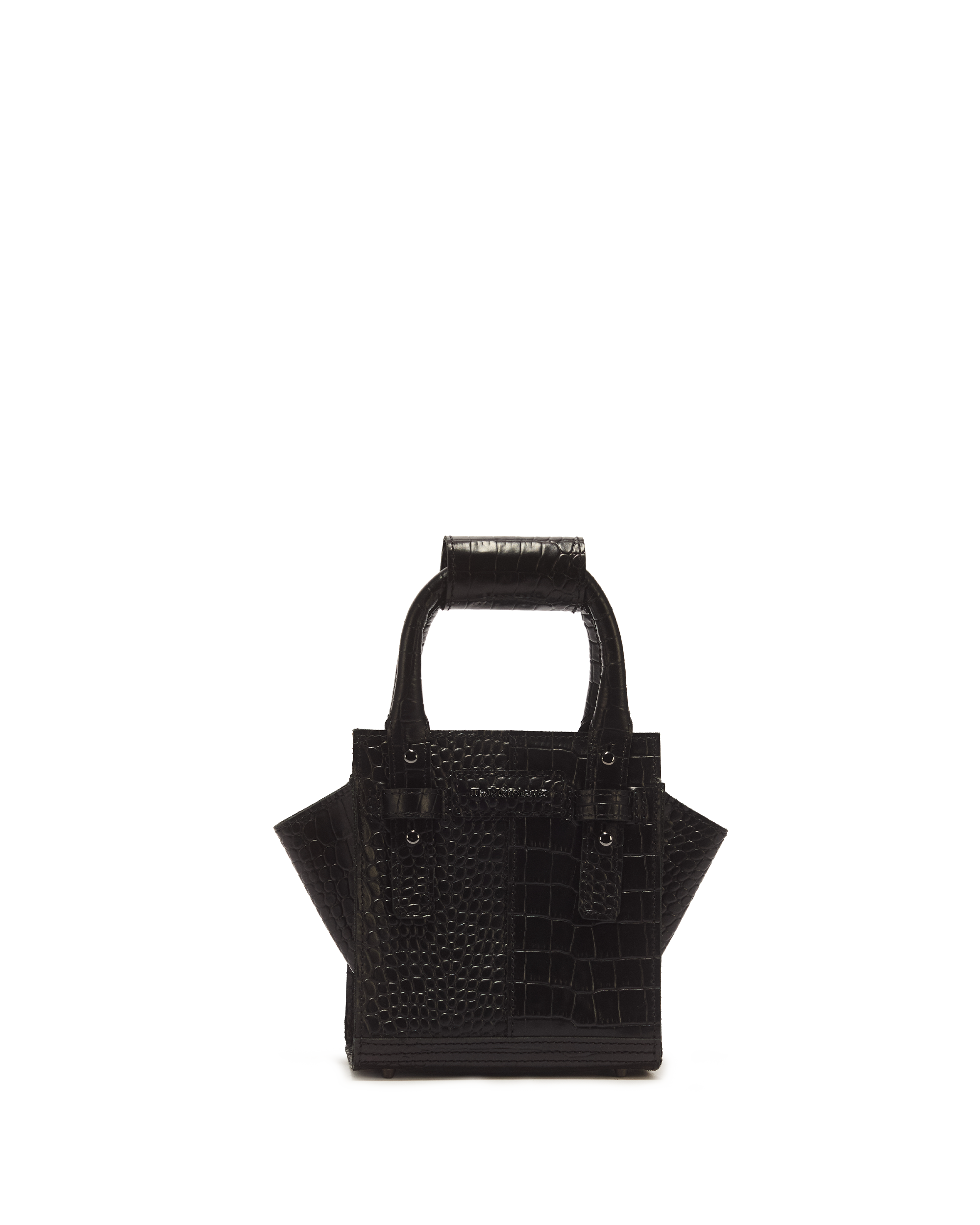 X-Small Croc Emboss Leather Tote Bag product image