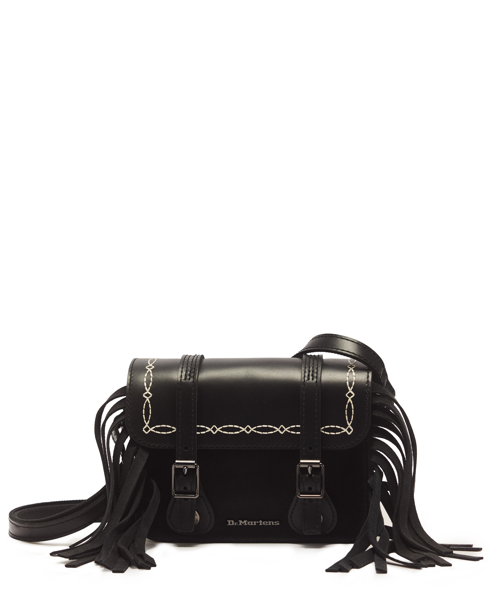 7 Inch Desert Rodeo Leather & Suede Satchel product image