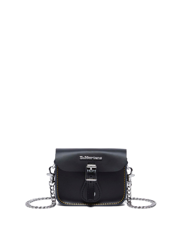 BORSA A TRACOLLA DA 12 CM IN PELLE SMOOTH