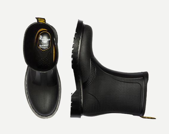 Dr. Martens Black Rain Boots Category